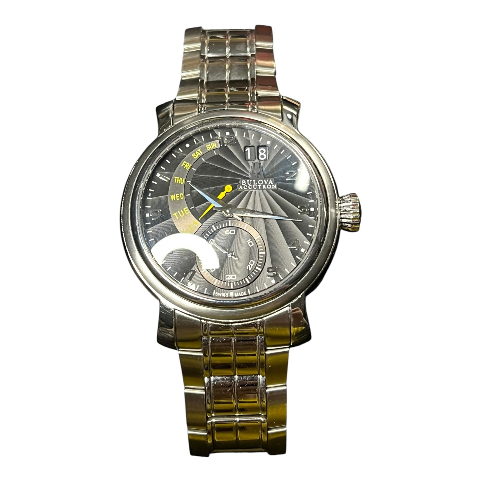 Product photo for Bulova Accutron Amerigo Watch – Automatic Boxed