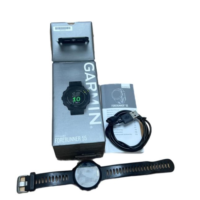 Product photo for Garmin Forerunner 55 - GPS Running Lightweight Smartwatch BOXED *warranty*