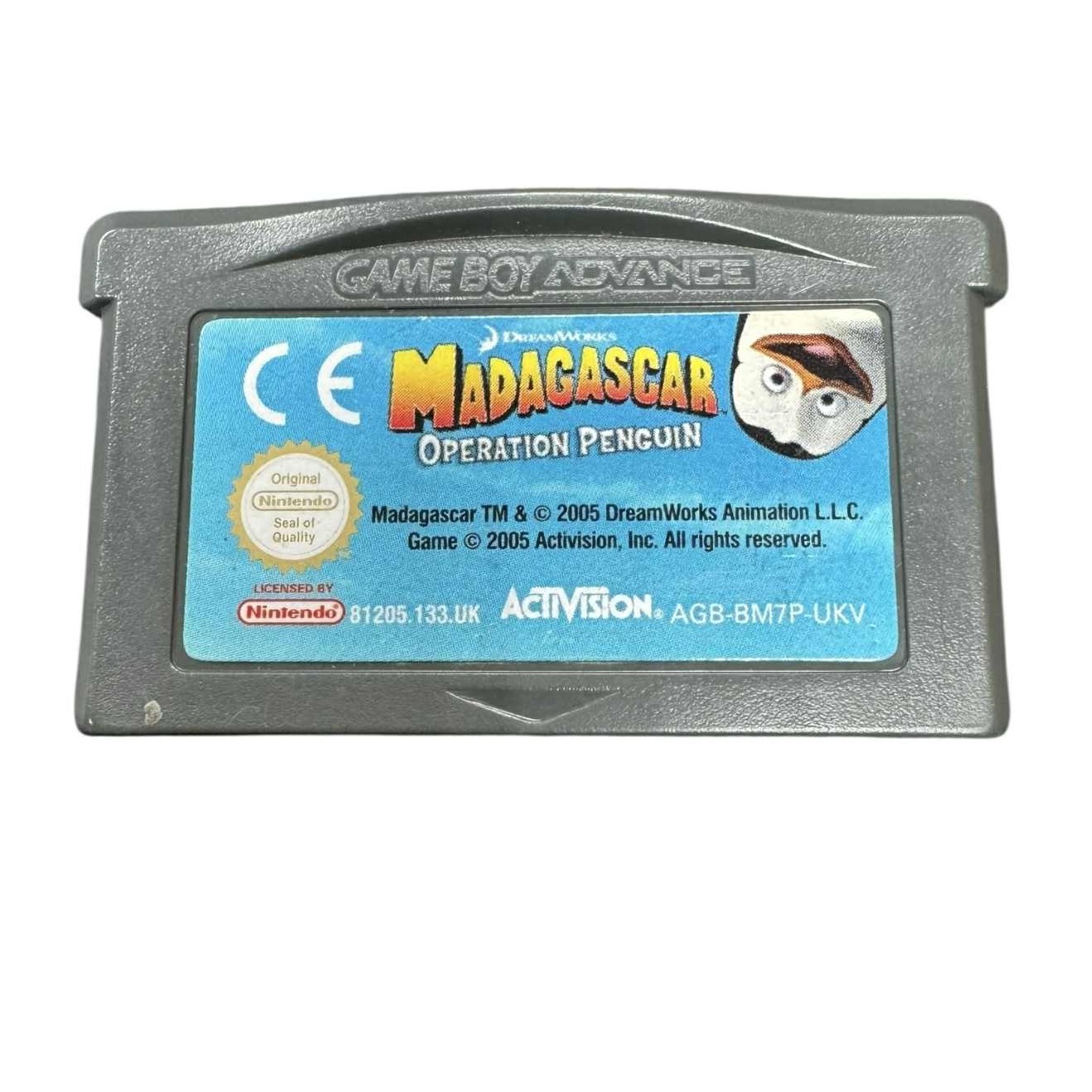 Product photo for Madagascar: Operation Penguin (Cartridge Only) - Gameboy Advance Games