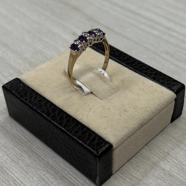 Product photo for SG 9ct CZ Gold Ring