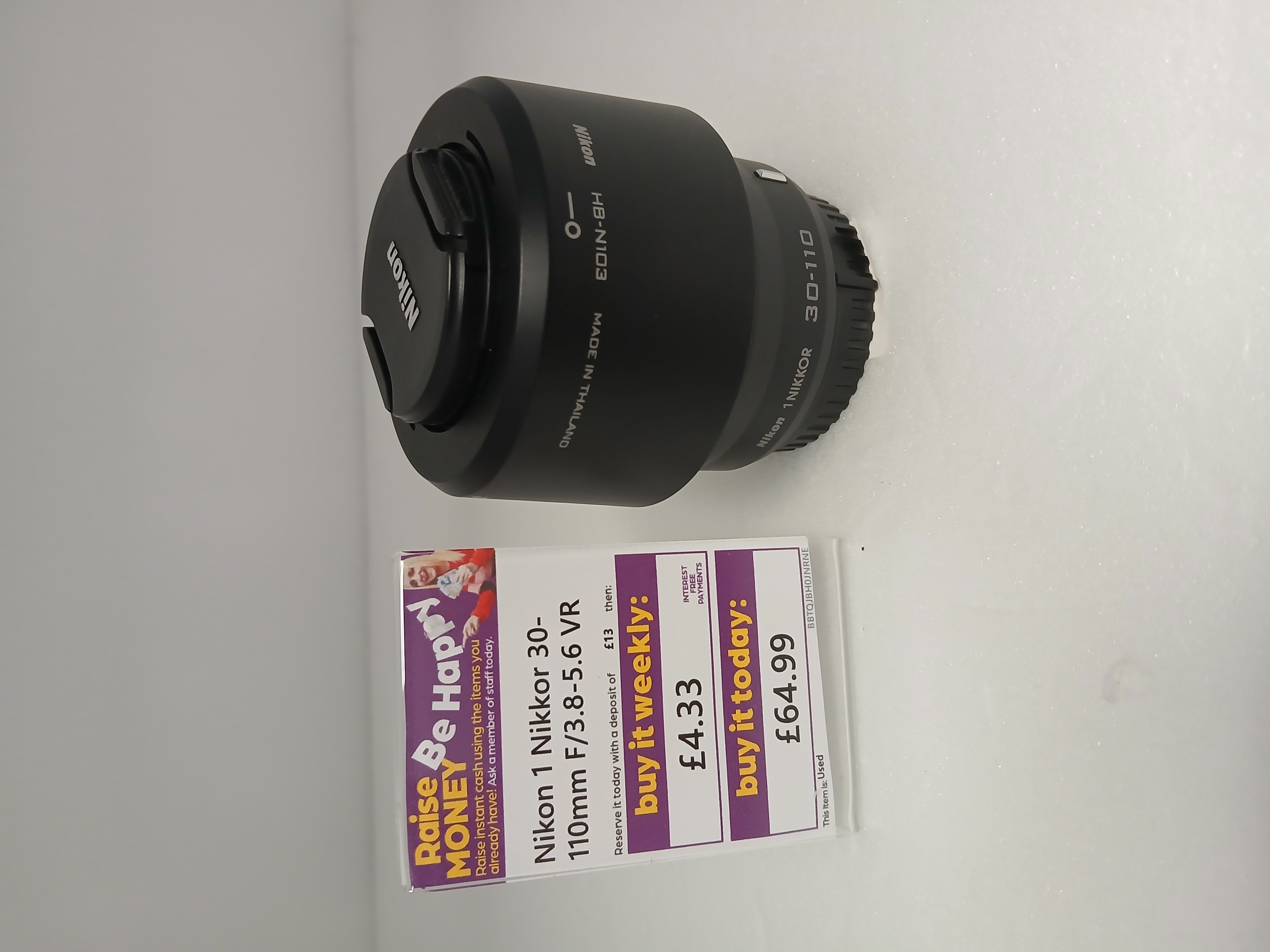Product photo for Nikon 1 Nikkor 30-110mm F/3.8-5.6 VR