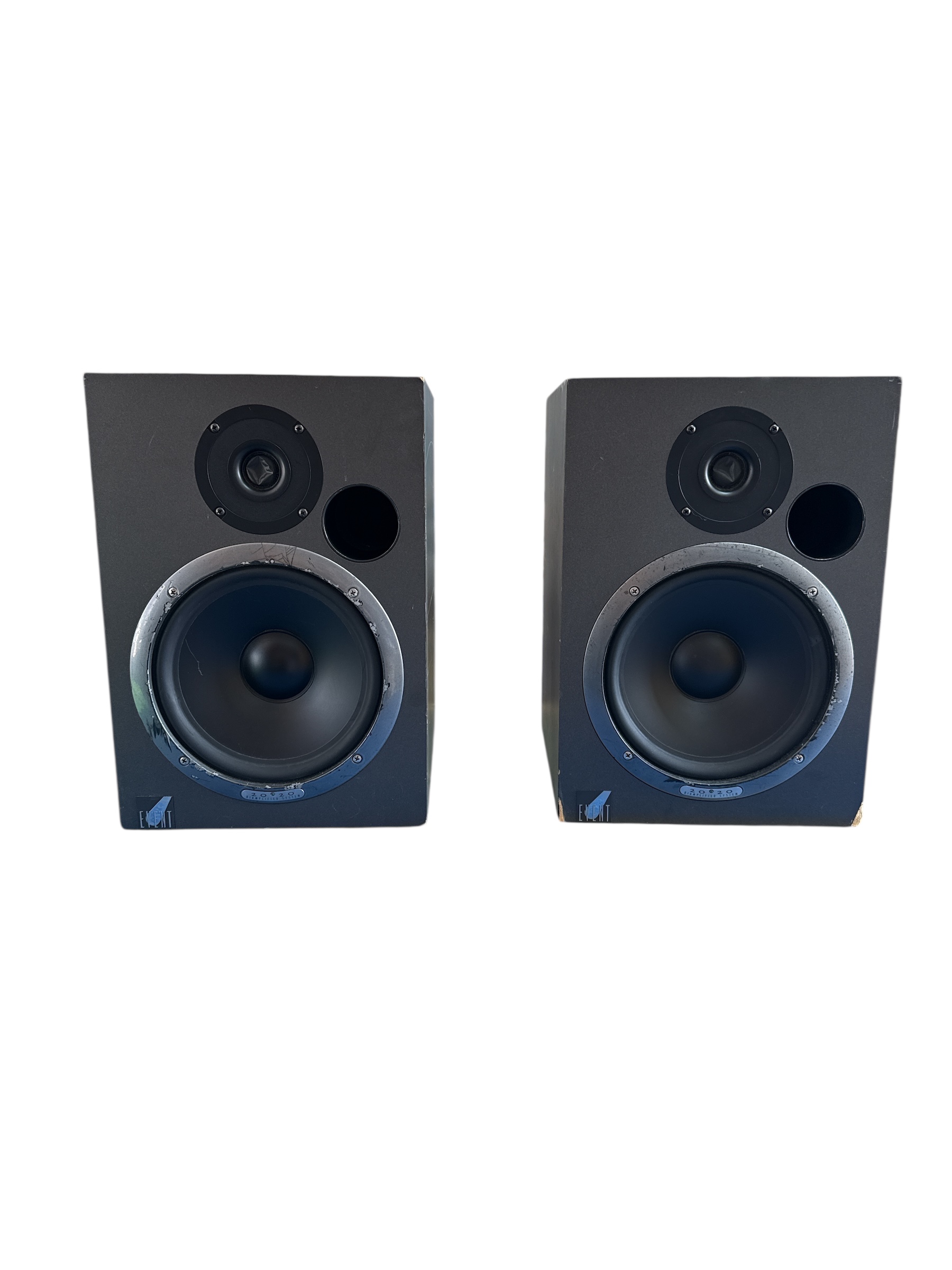 Product photo for Event 20/20 BAS Studio Monitors (Pair) – Powered Speakers Some Cosmetic Wear No Cables