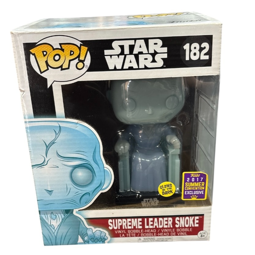 Product photo for Funko POP! Star Wars: Supreme Leader Snoke (SDCC Exclusive 2017) #182