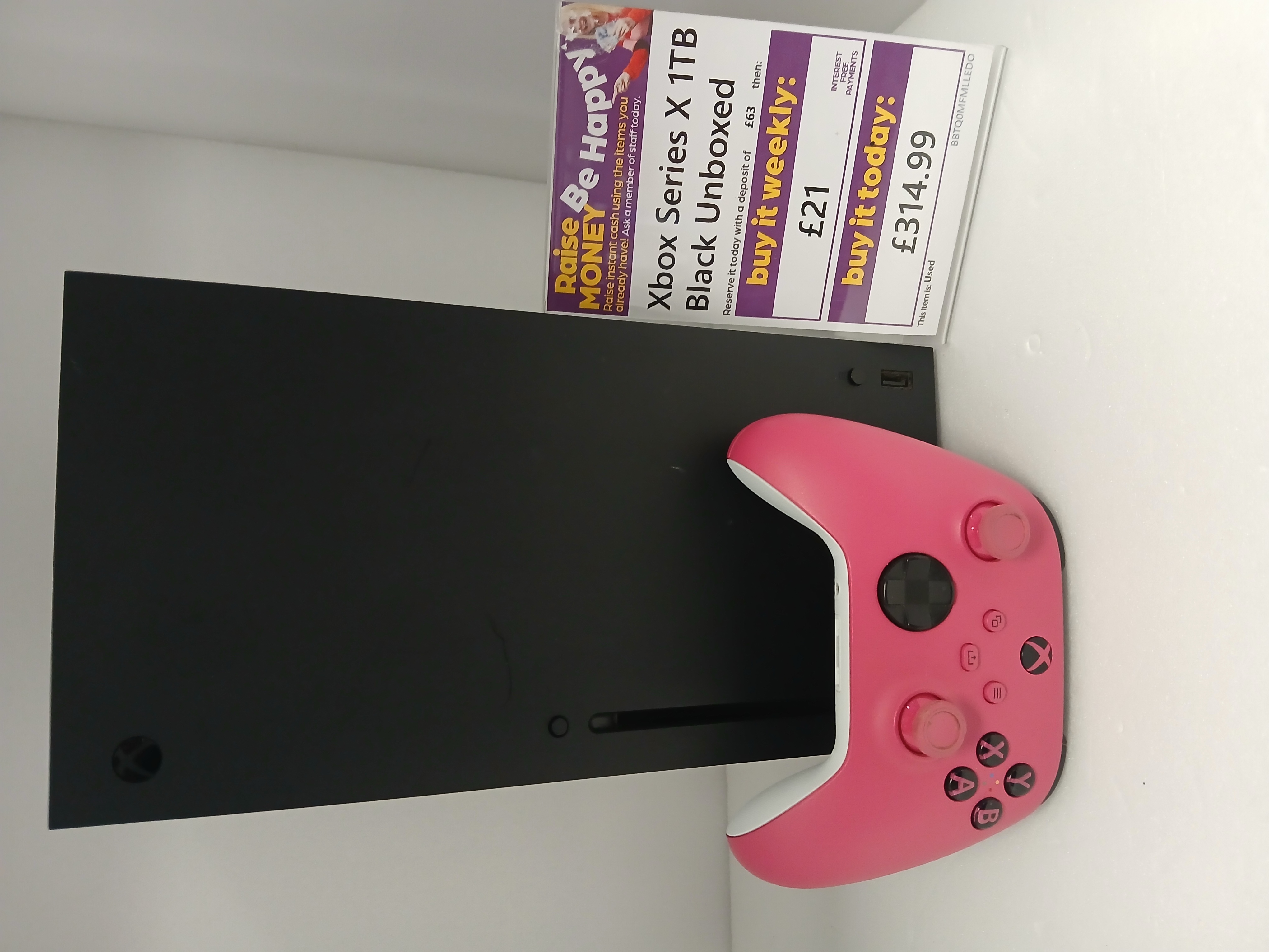 Product photo for Xbox Series X 1TB Black Unboxed