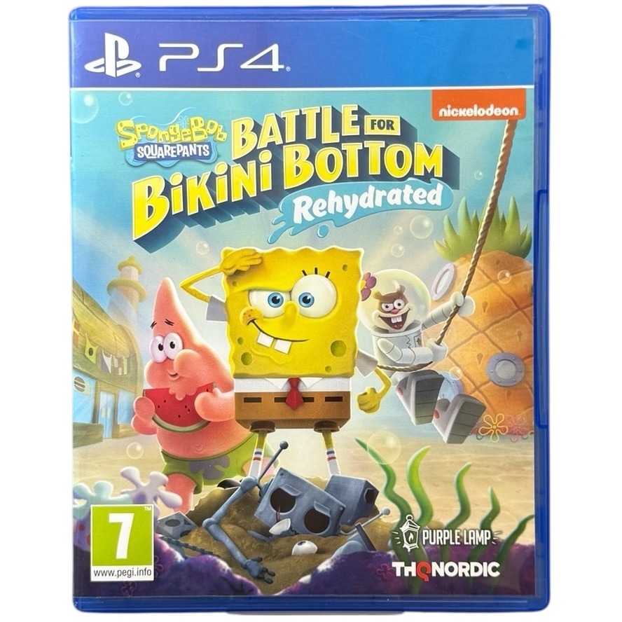 Product photo for SpongeBob Squarepants: Battle For Bikini Bottom: Rehydrated (PS4)