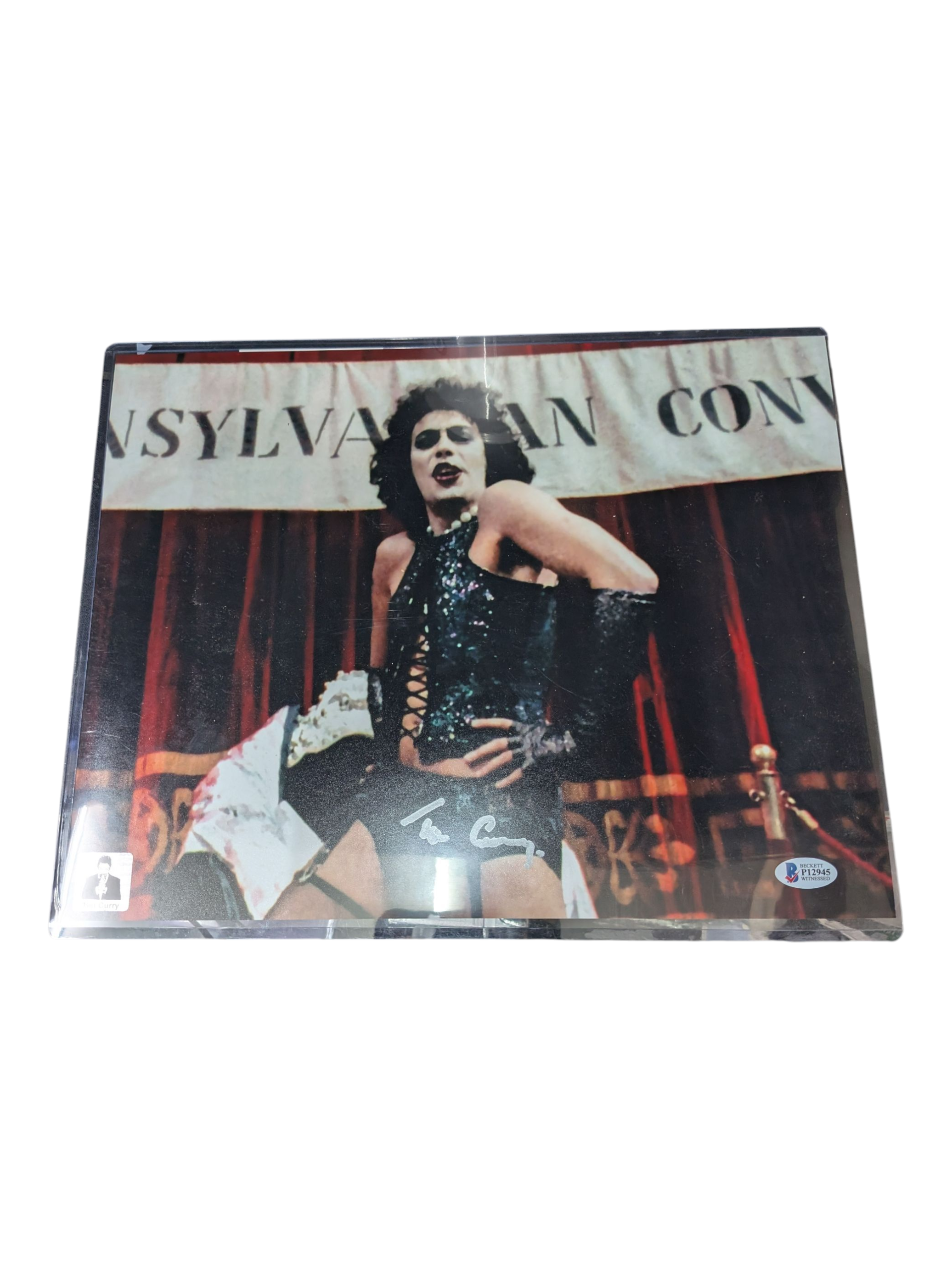 Product photo for Tim Curry Autographed Photo With COA - The Rocky Horror Picture Show