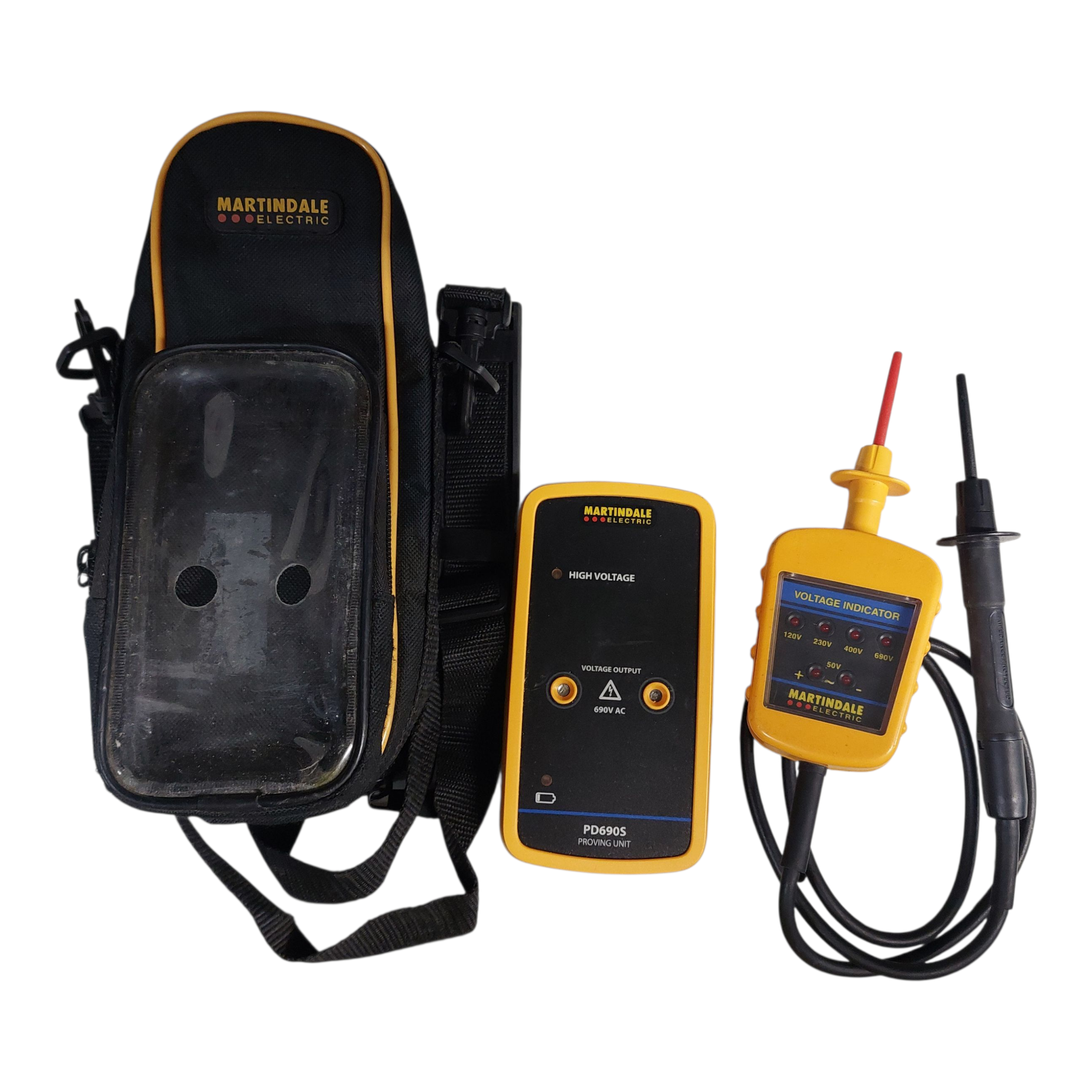 Product photo for Martindale VIPD150-S Voltage Indicator VI-15000 & PD690S Proving Unit Kit