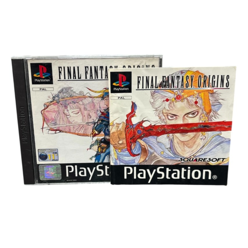 Product photo for Final Fantasy Origins, w/ Manual, Boxed - PlayStation 1 Game