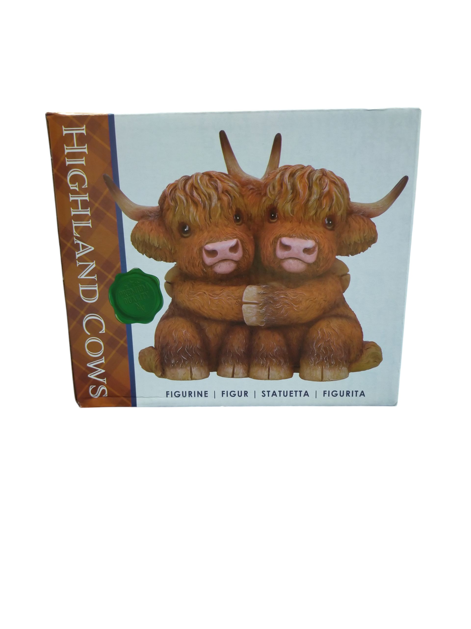 Product photo for Highland Hug 14.5cm Ornament (Nemesis Now)
