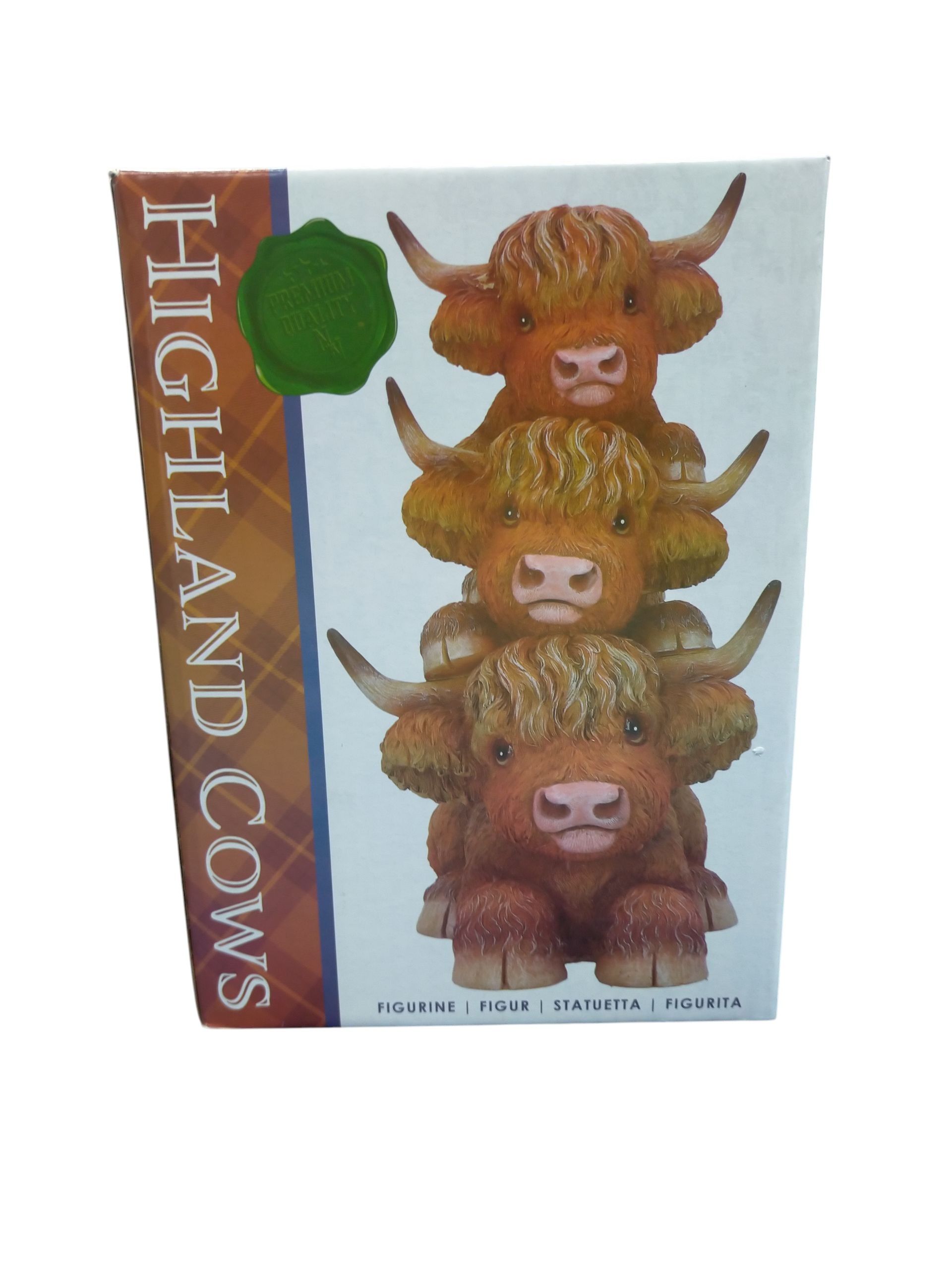 Product photo for Highland Totem 17.5cm Ornament (Nemesis Now)
