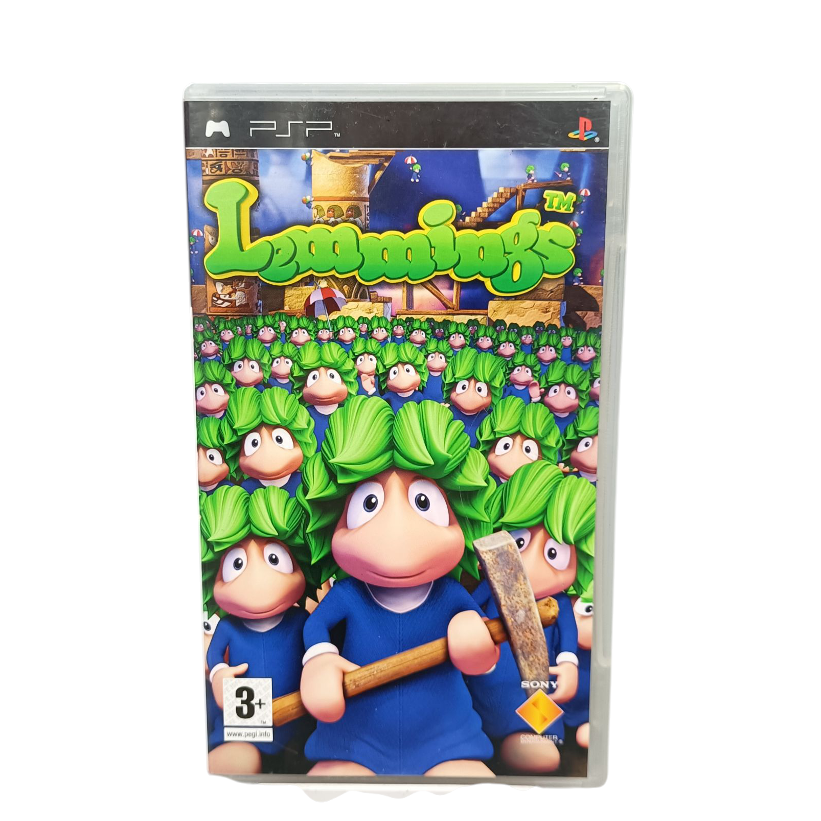 Product photo for Lemmings PSP Game