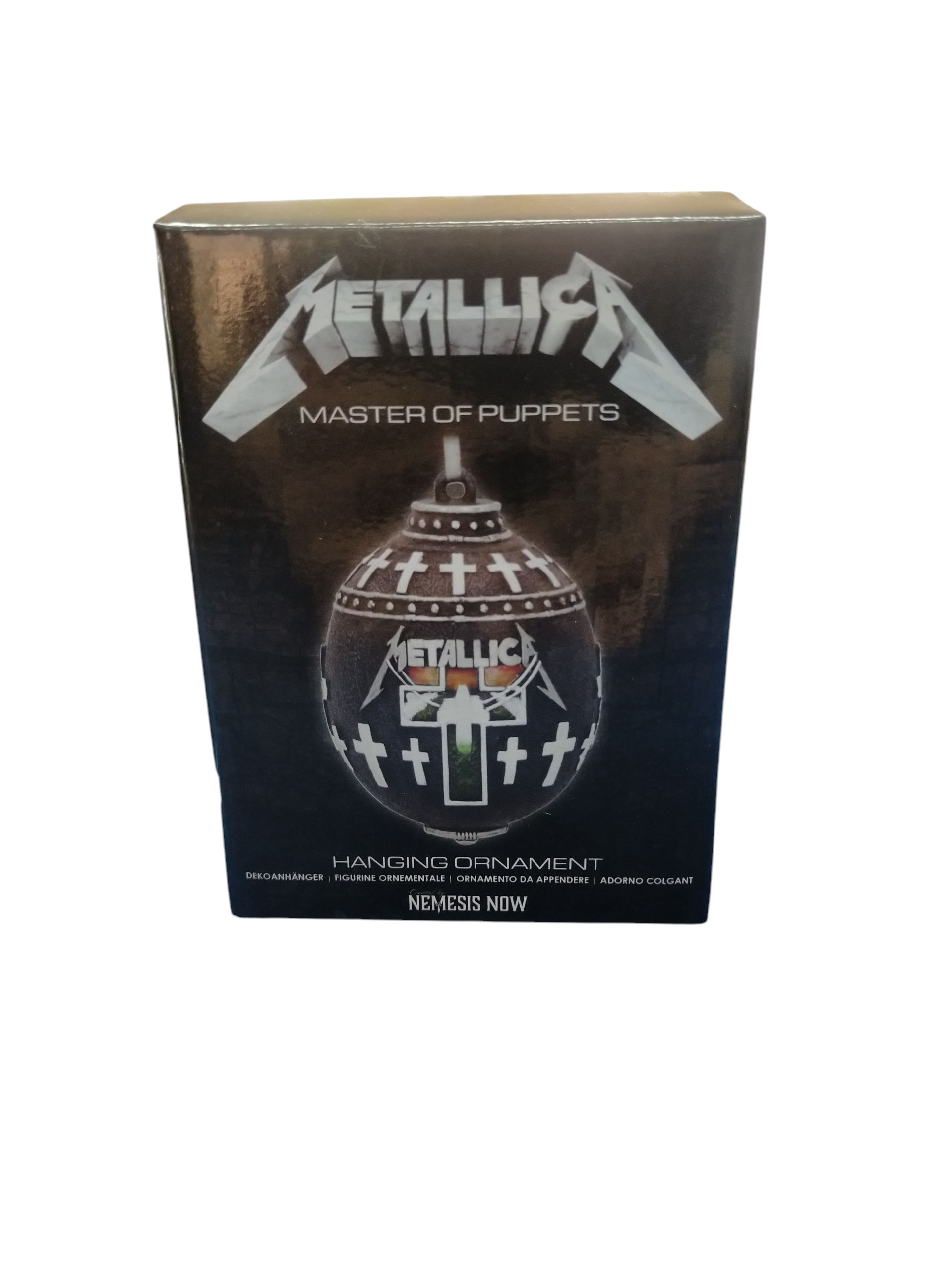 Product photo for Metalica Master Puppets Hanging Ornament (Nemesis Now)