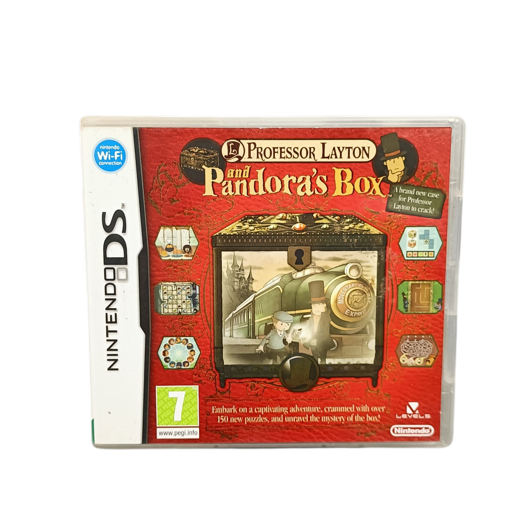 Product photo for Professor Layton And Pandora's Box DS Game