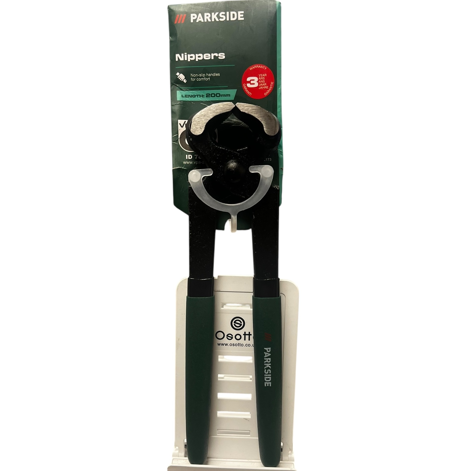 Product photo for New: Parkside Nippers - Multipurpose But Perfect For Tile And Stone (Green)