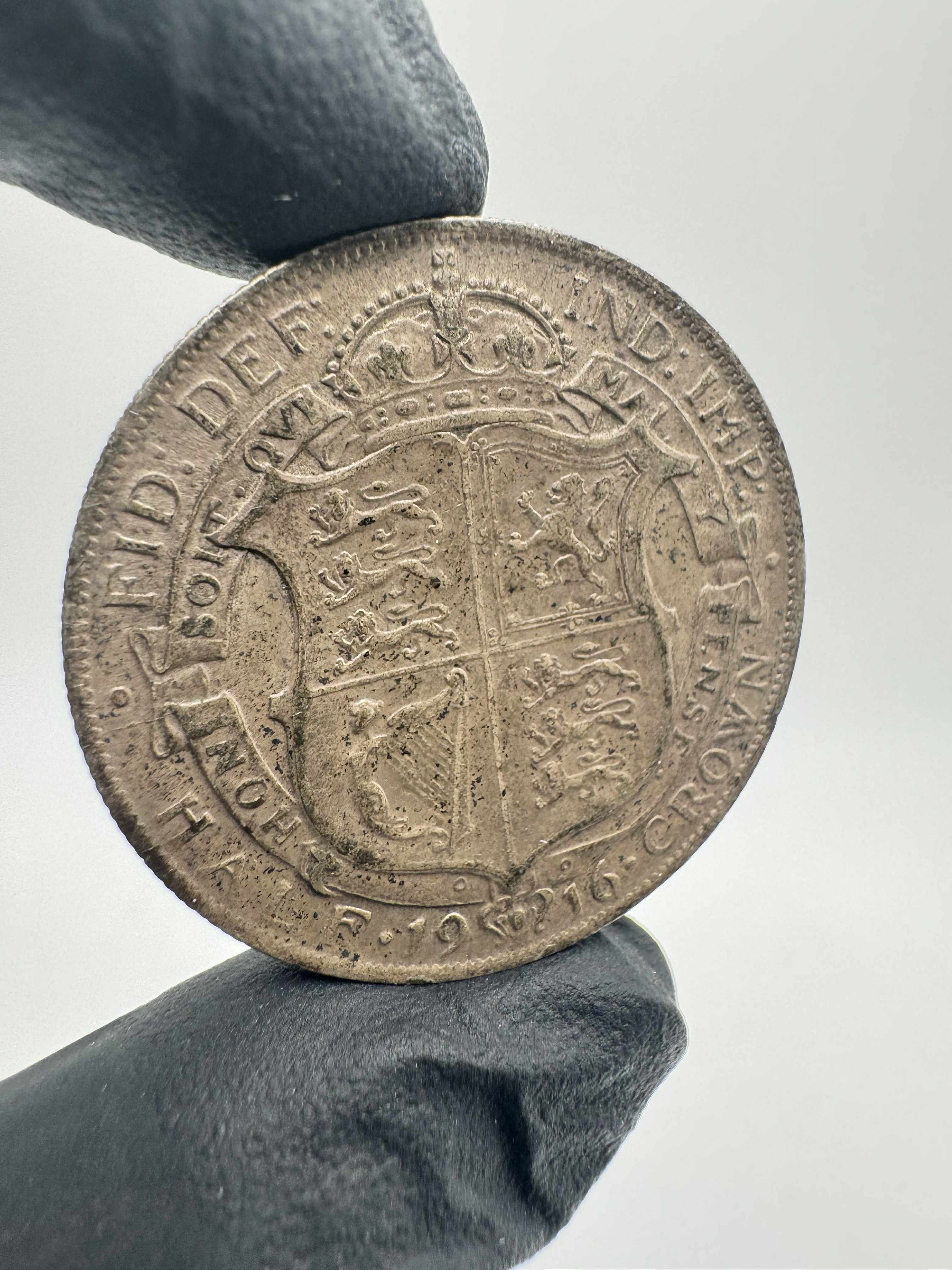 Product photo for 1916 George V Half Crown