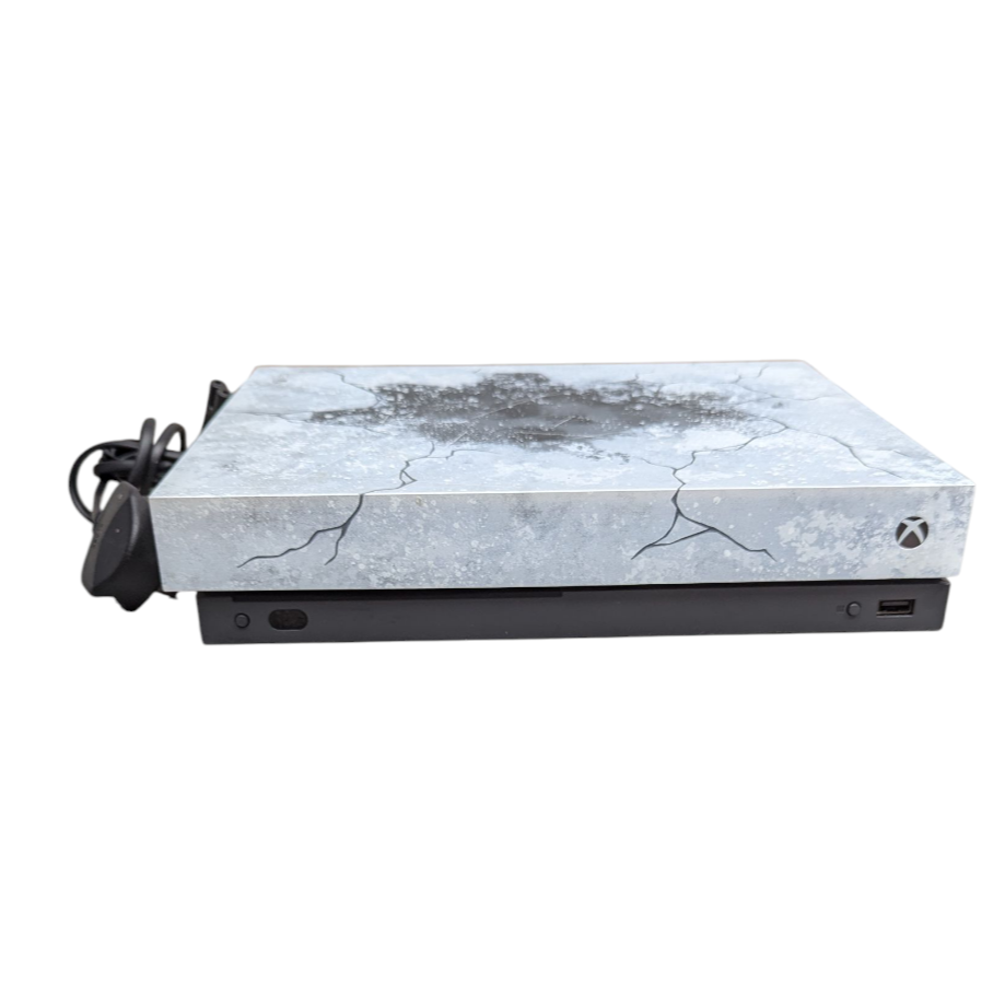 Product photo for Microsoft Xbox One X 1TB Gears Edition - No controller