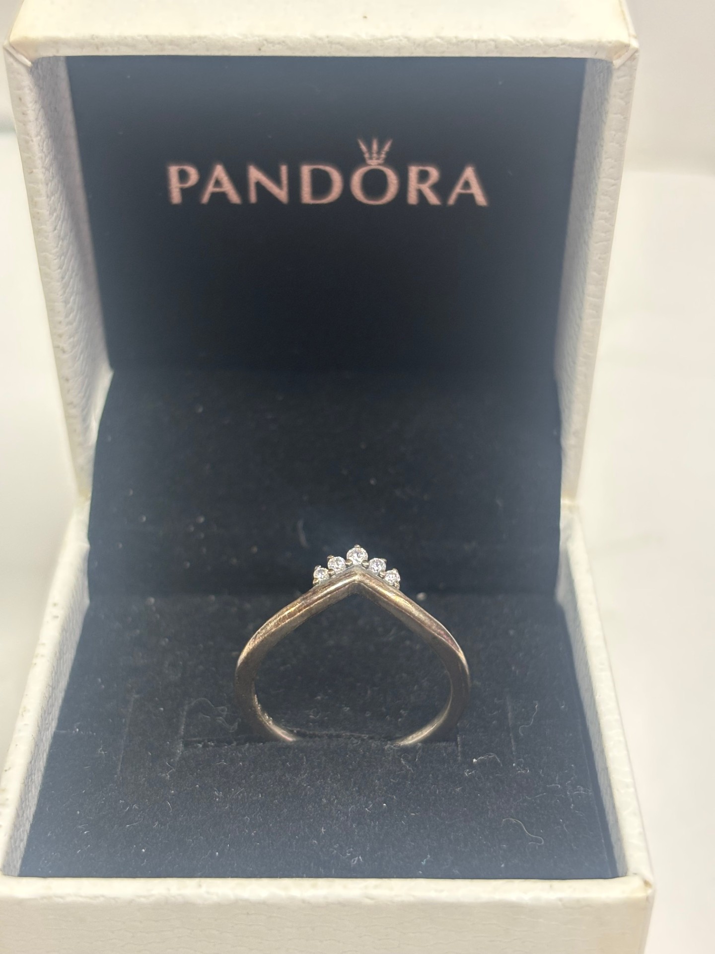 Product photo for DIAMOND RING PANDORA