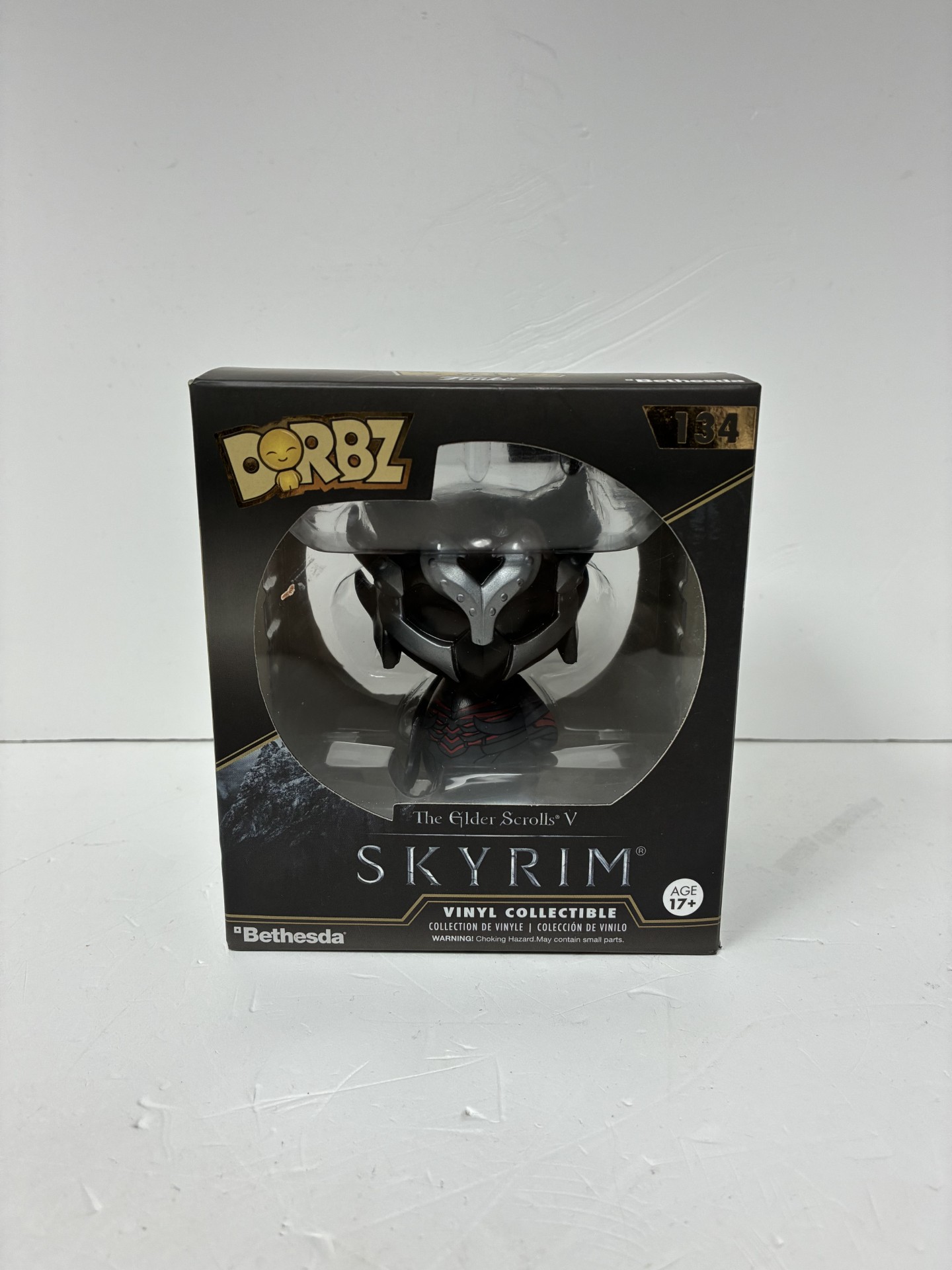 Product photo for Dorbz Skyrim Daedric warrior collectable boxed