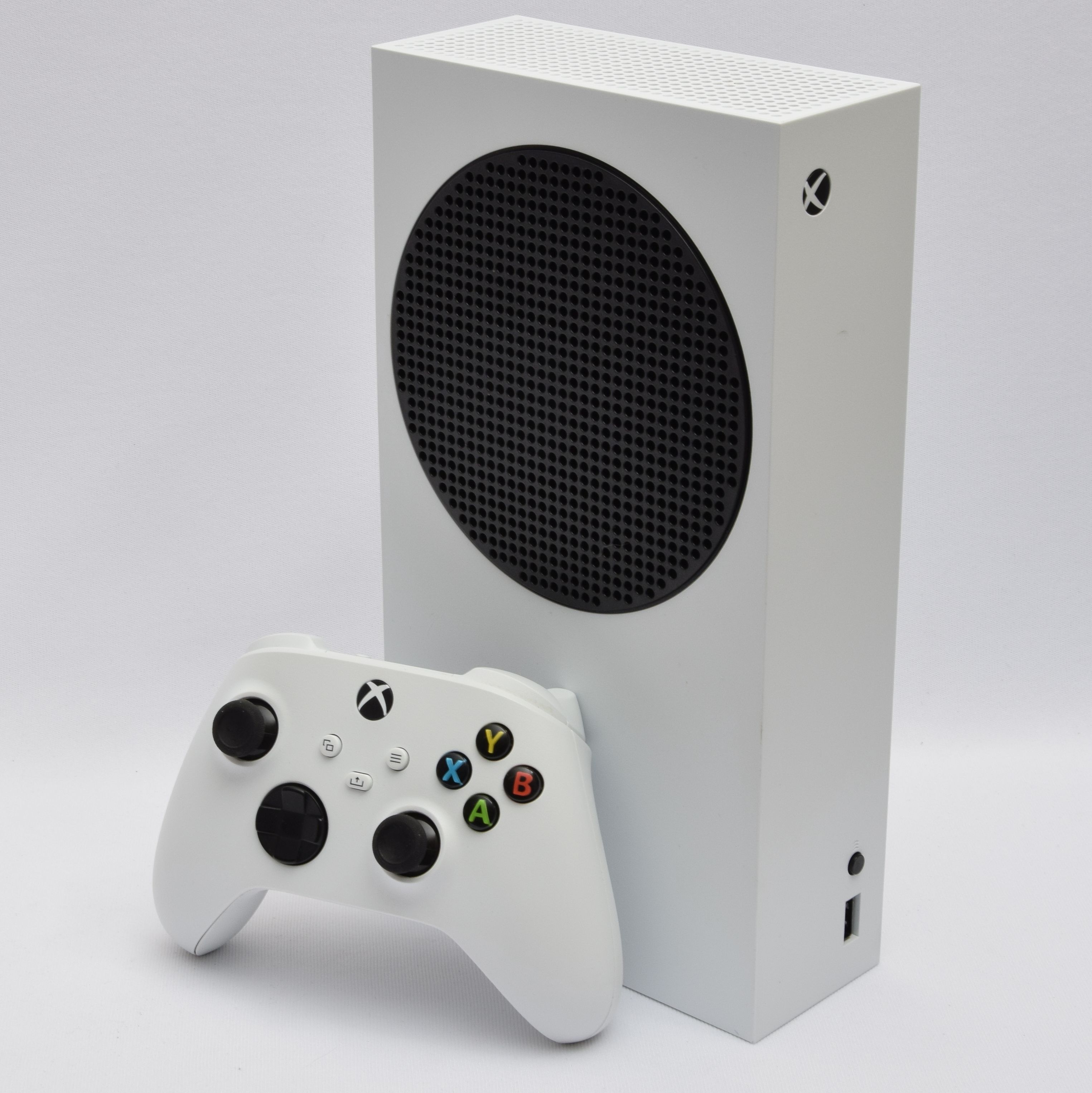 Product photo for Microsoft Xbox One S 500GB White Home Games Console (U)