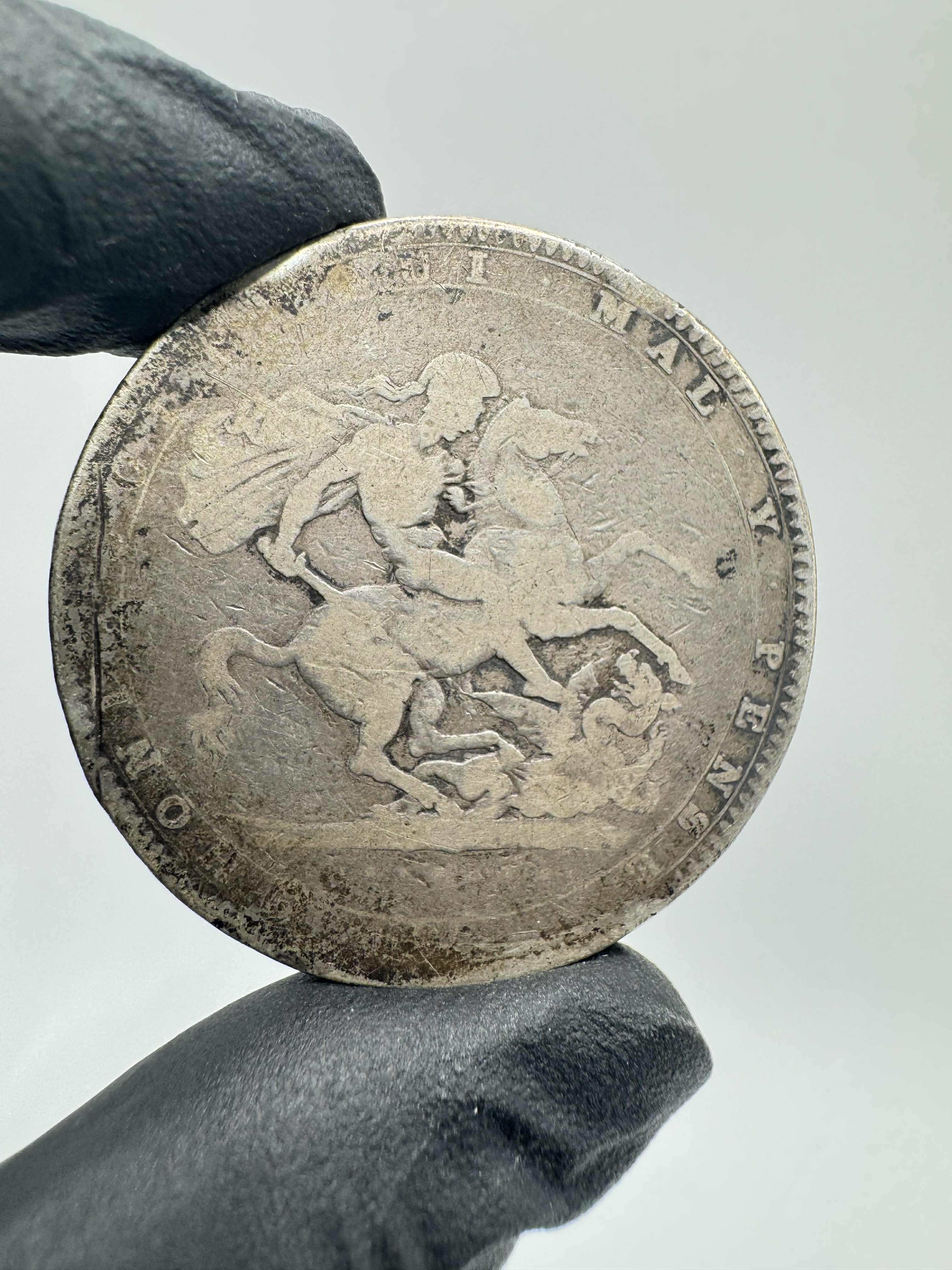 Product photo for 1820 Gorge III Crown Coin