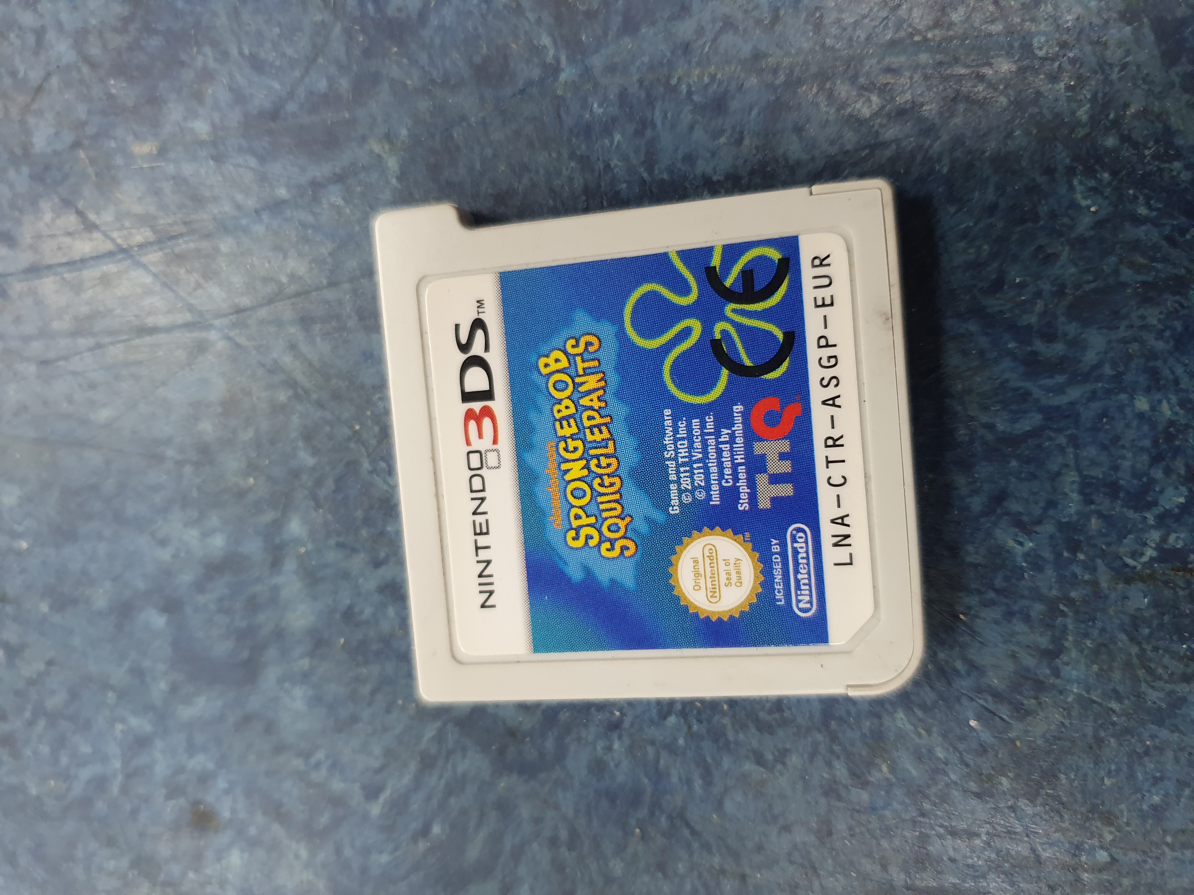 Product photo for Nintendo 3DS  Nintendo 3DS Spongebob Squigglepants Game Only