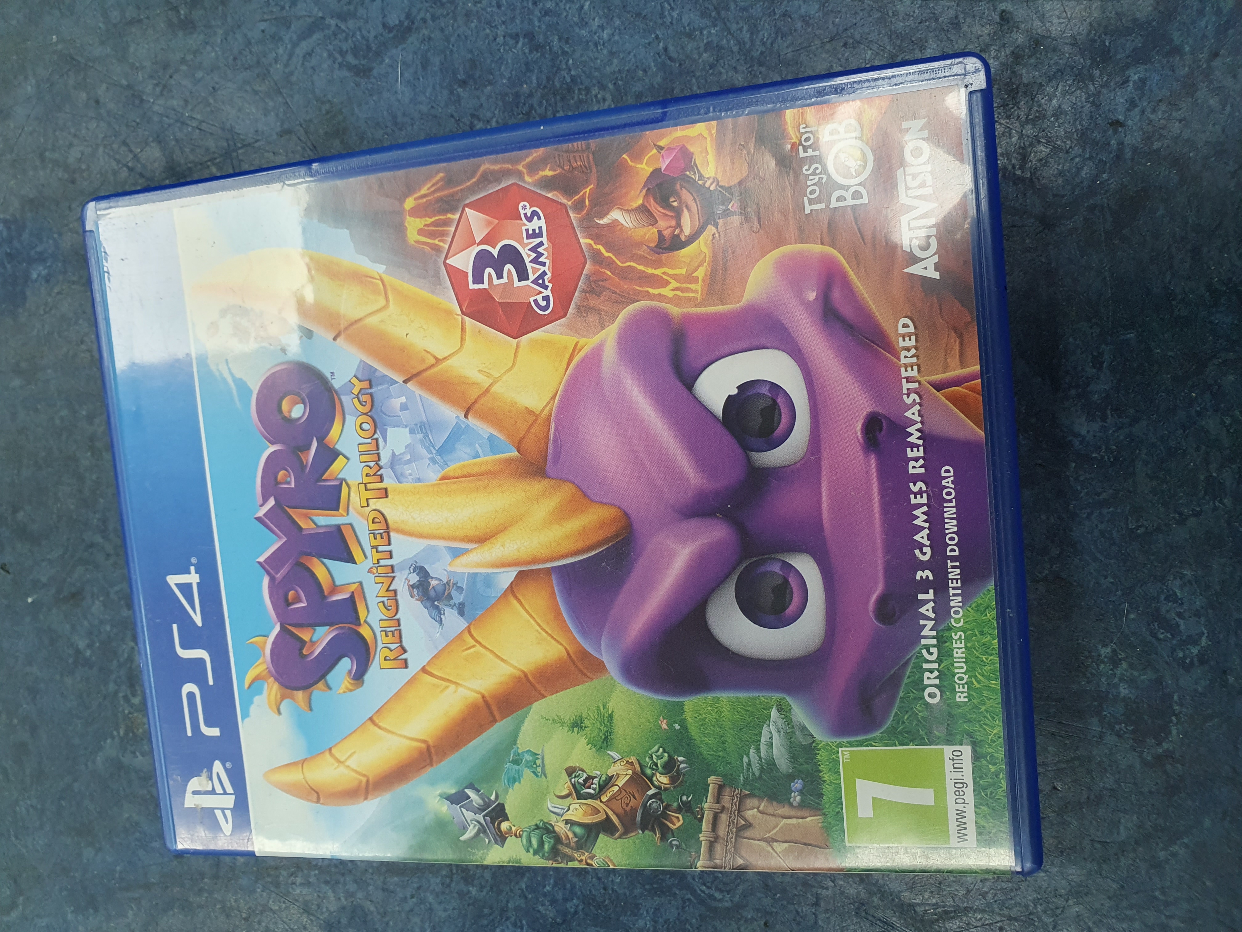 Product photo for Playstaion 4 PS4 Spyro Reignited Triliogy
