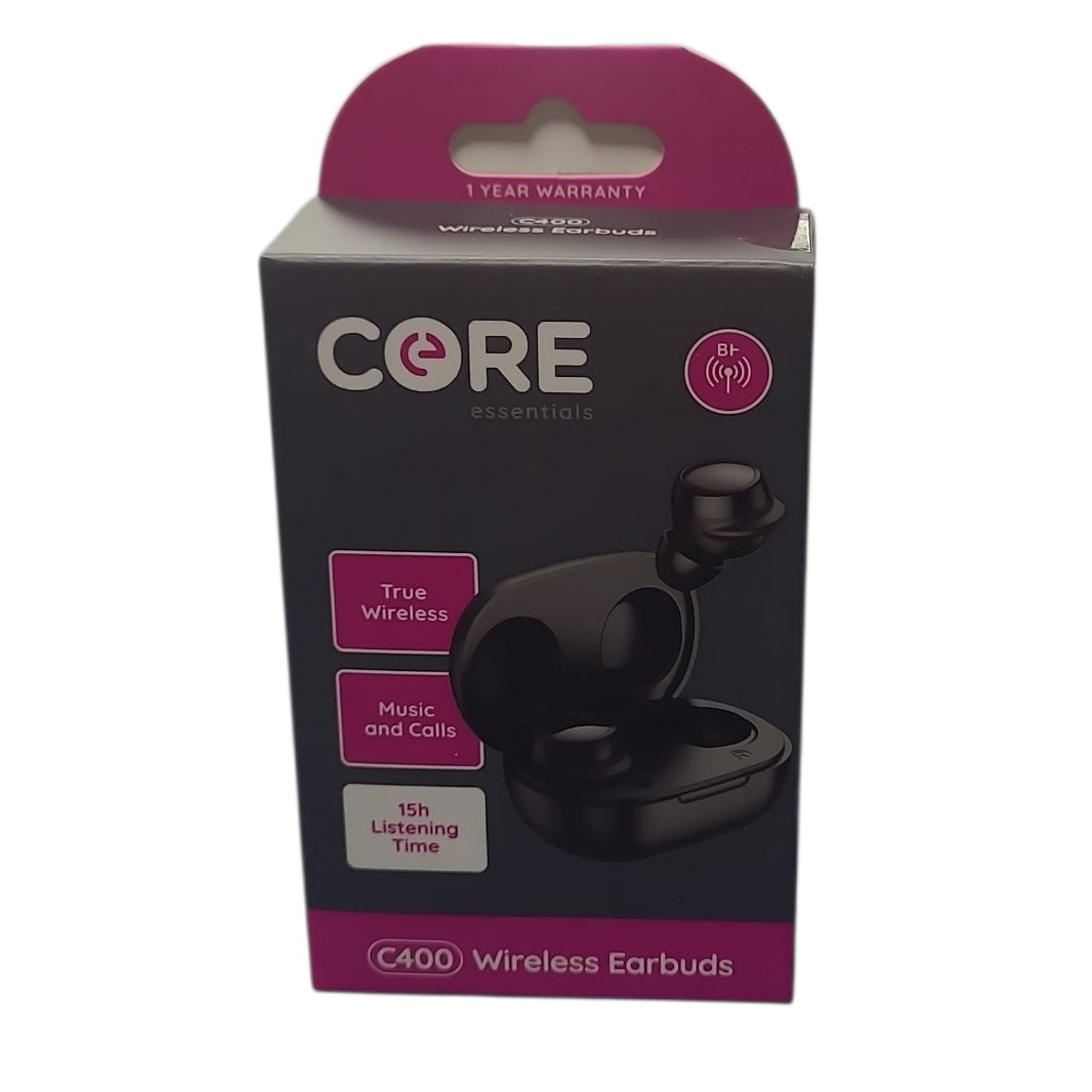Product photo for C400 Wireless Earbuds Black