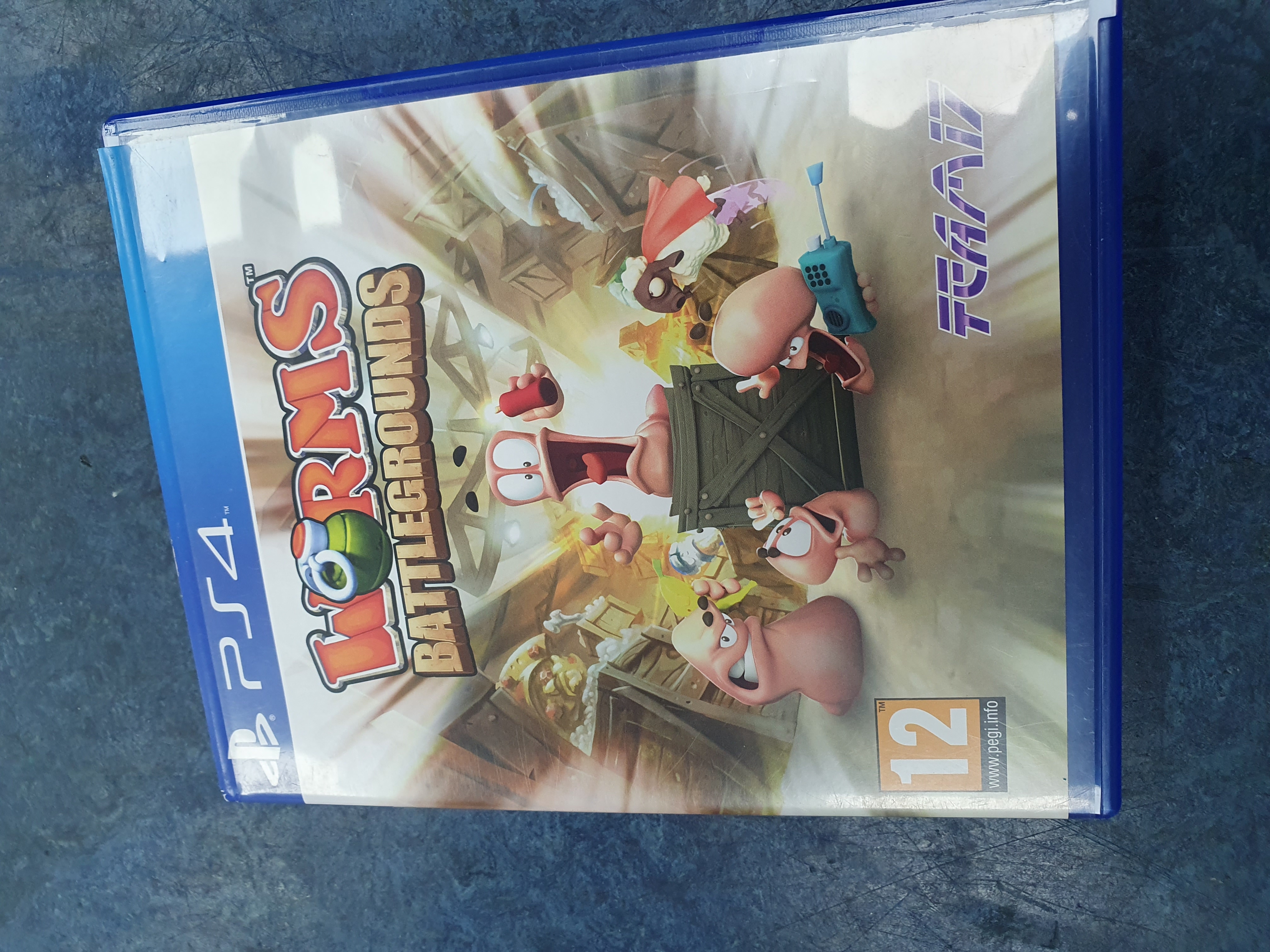 Product photo for Playstaion 4 PS4 Worms Battlegrounds