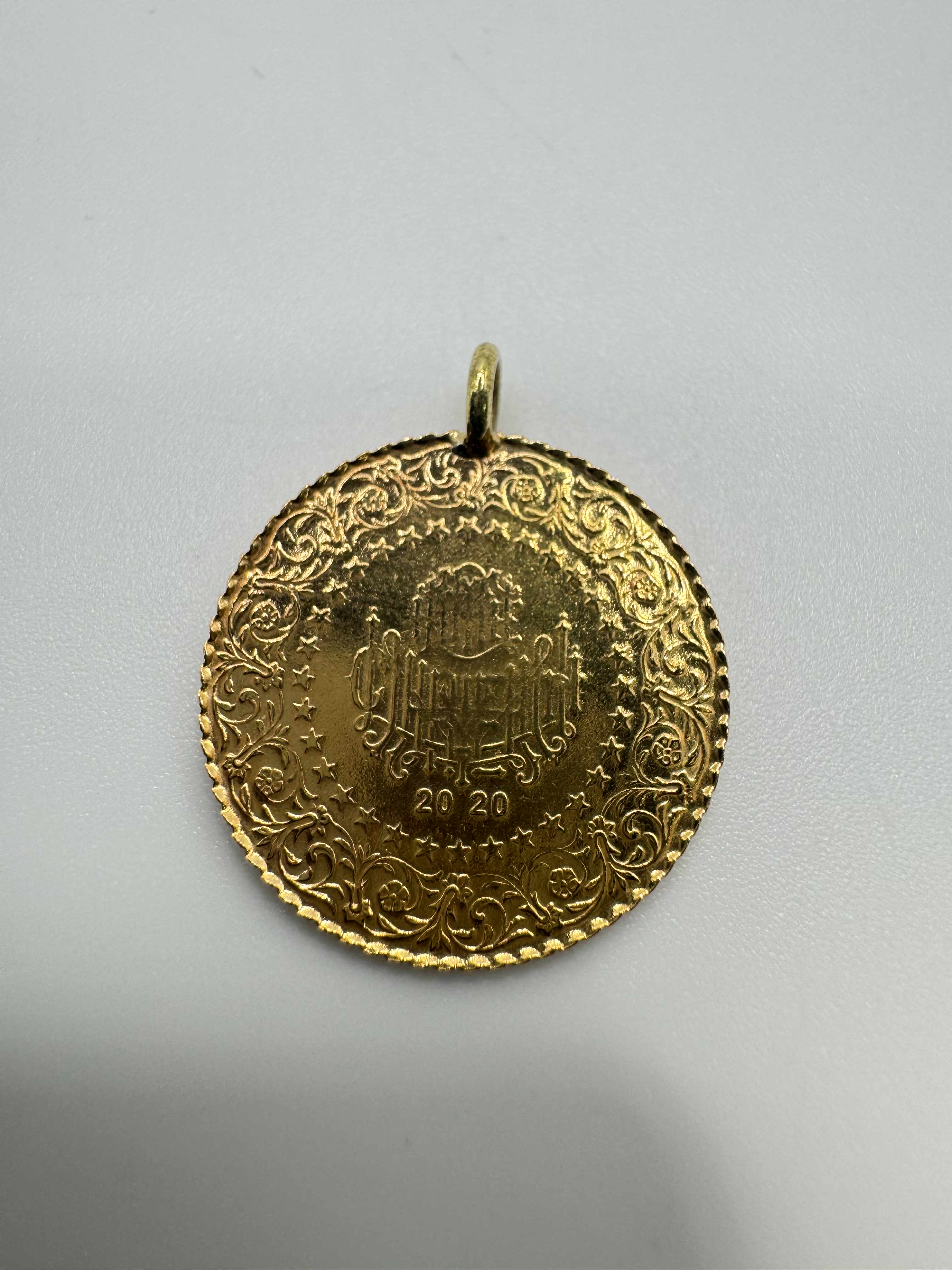 Product photo for 22ct Tuğra Pendant
