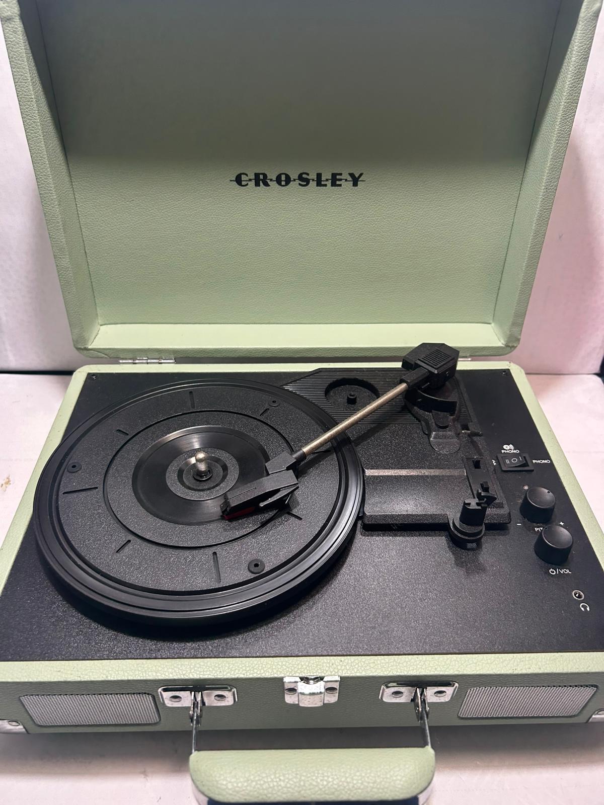Product photo for Crosley Record Player (Green)