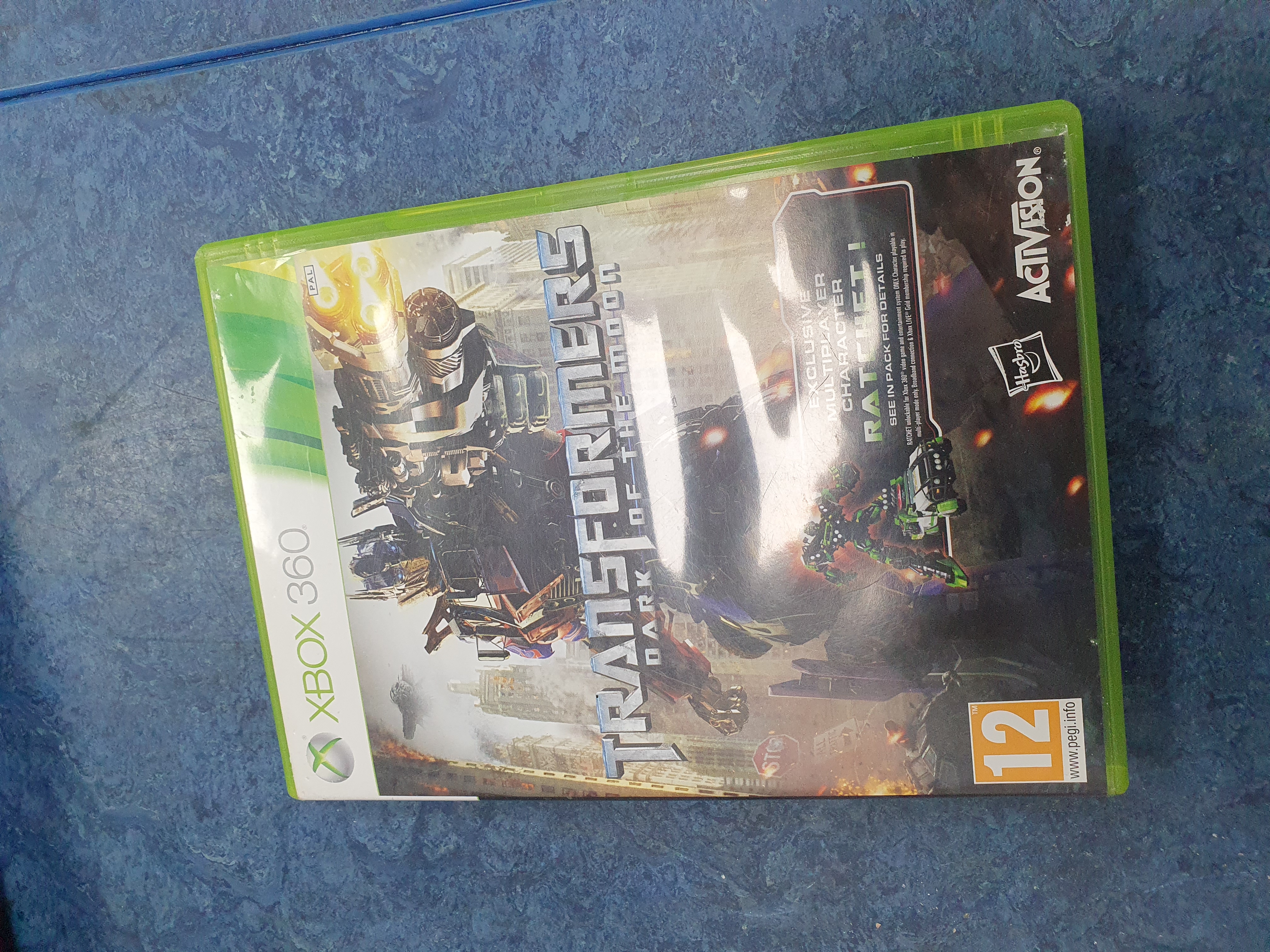 Product photo for Xbox 360  Xbox 360 Game Transformers Dark Side of the Moon