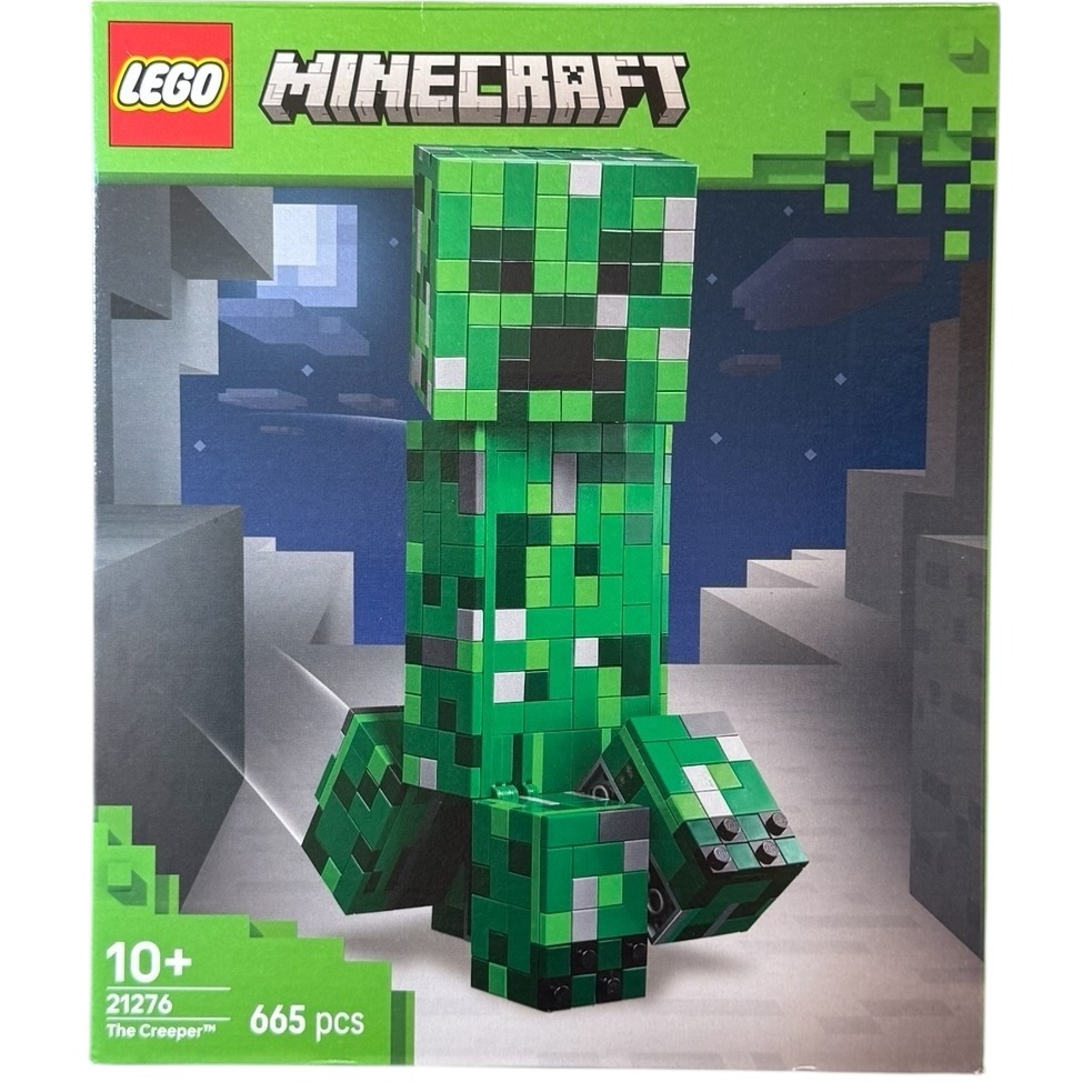 Product photo for New: LEGO Minecraft The Creeper - Set 21276