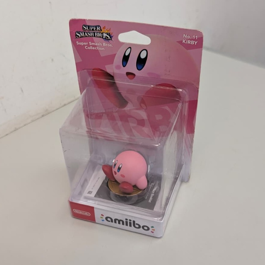 Product photo for Kirby - No. 11 Super Smash Bros Nintendo Amiibo Brand new