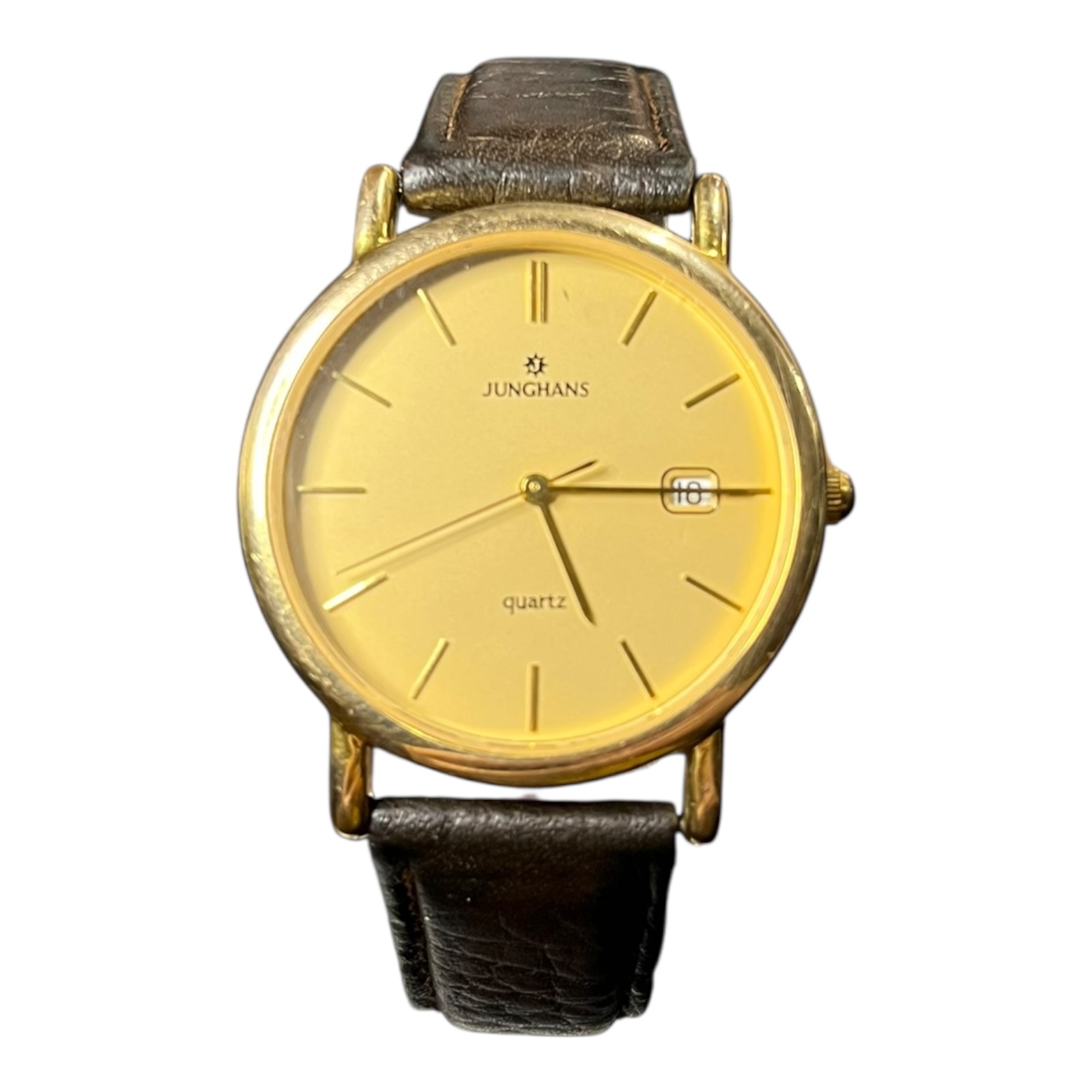 Product photo for Junghans Quartz Watch – Boxed Classic German Timepiece
