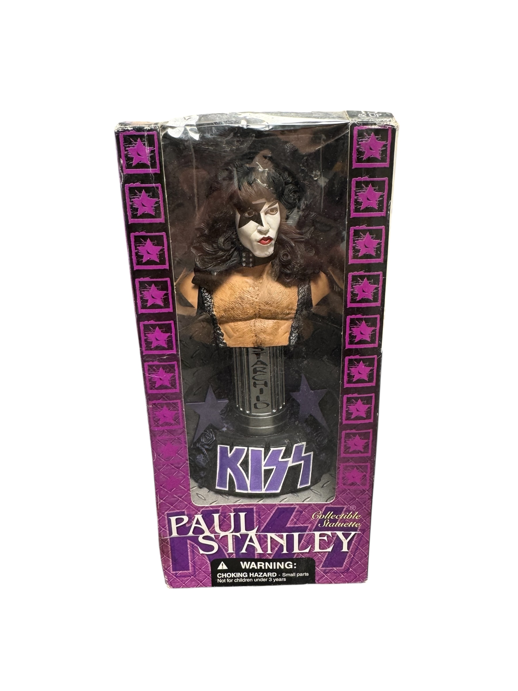 Product photo for KISS Paul Stanley Collectible Statue Statuette McFarlane