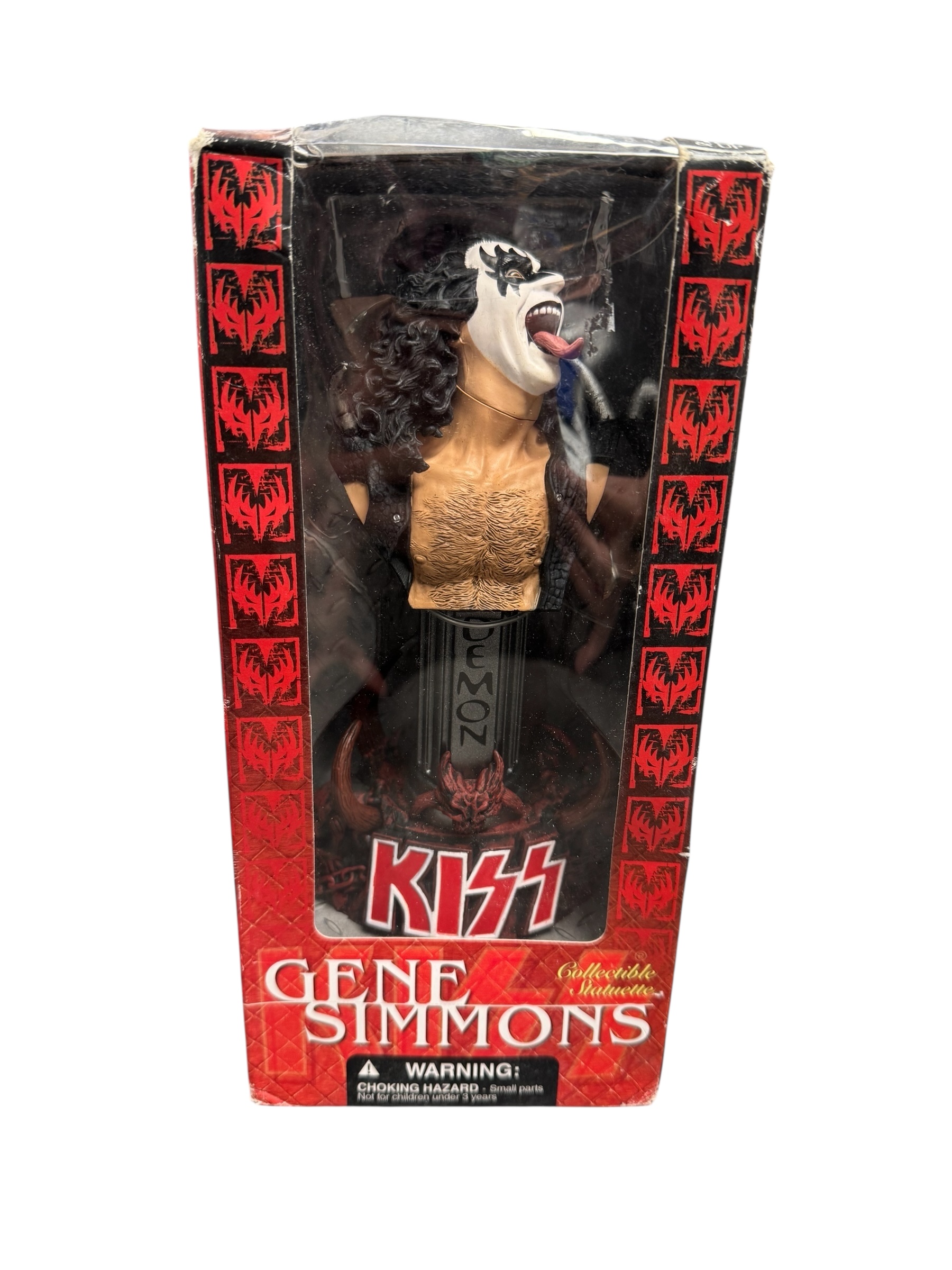 Product photo for Kiss Gene Simmons The Demon Collectible Bust Statue
