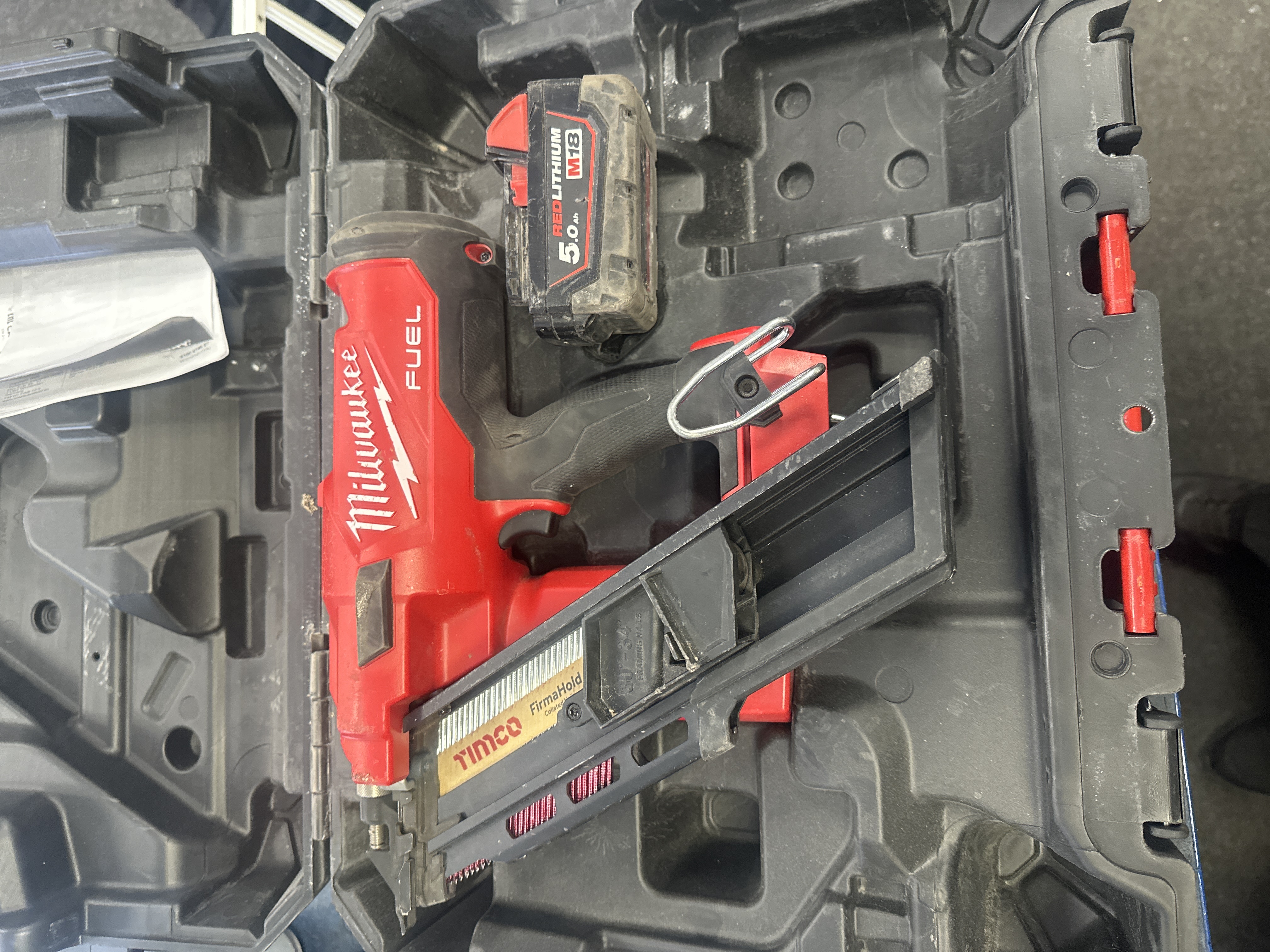 Product photo for Milwaukee  milwaukee m18ffn-502c with battery