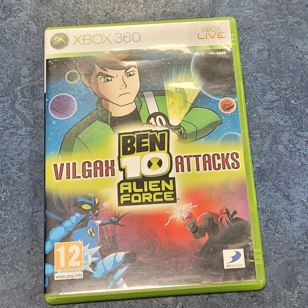 Product photo for Microsoft Xbox 360 Xbox 360 Game: Ben 10 Vilgax Attacks