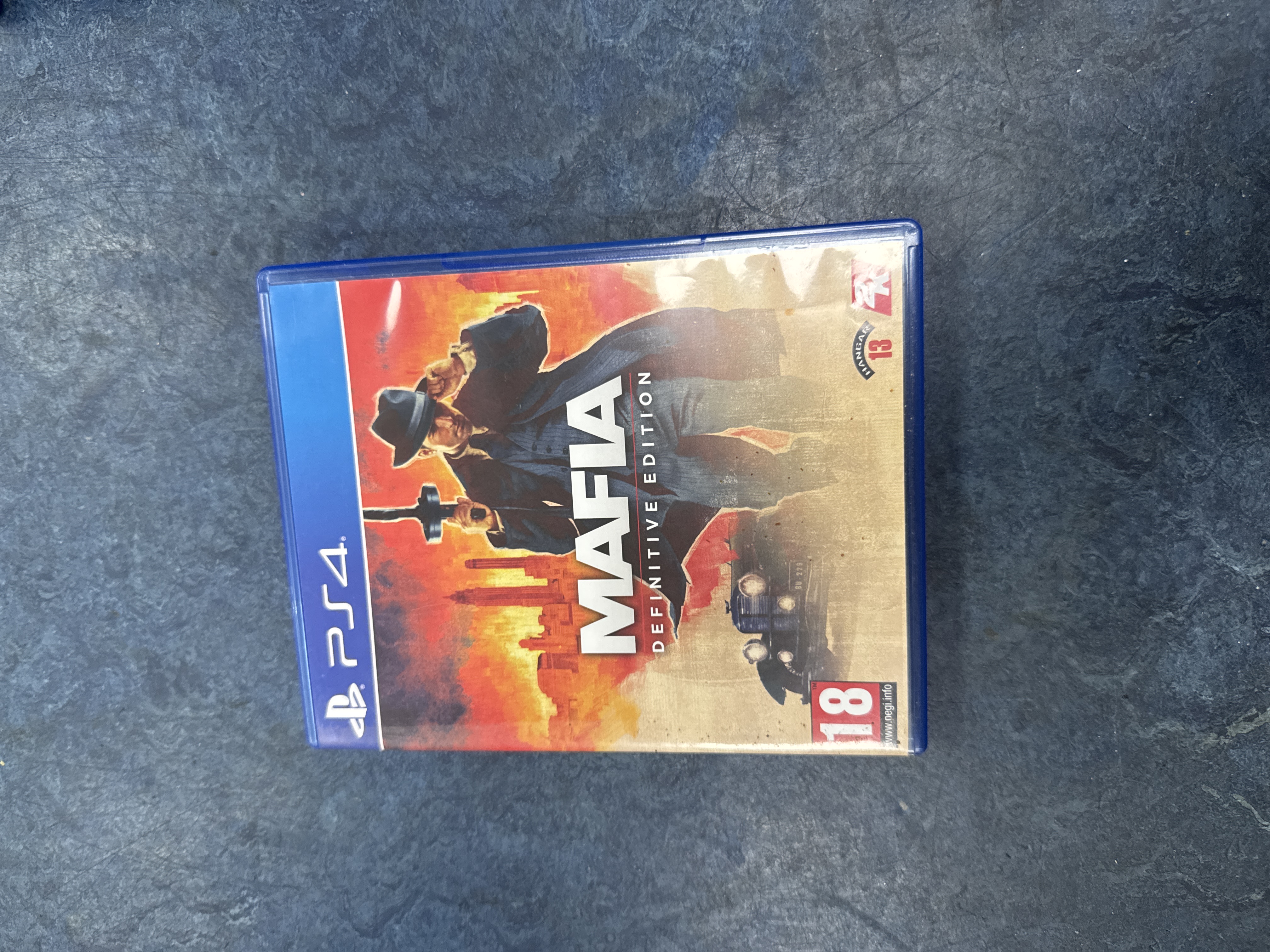 Product photo for Mafia Definitive Edition PlayStation 4 PS4 Game
