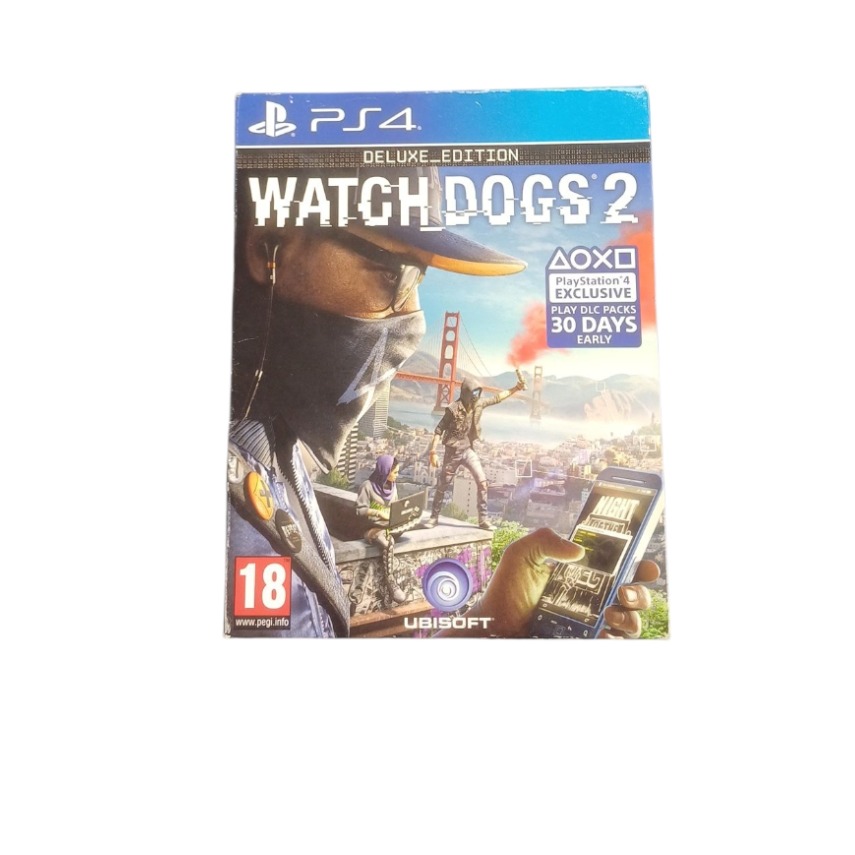Product photo for watch dogs 2 deluxe ps4