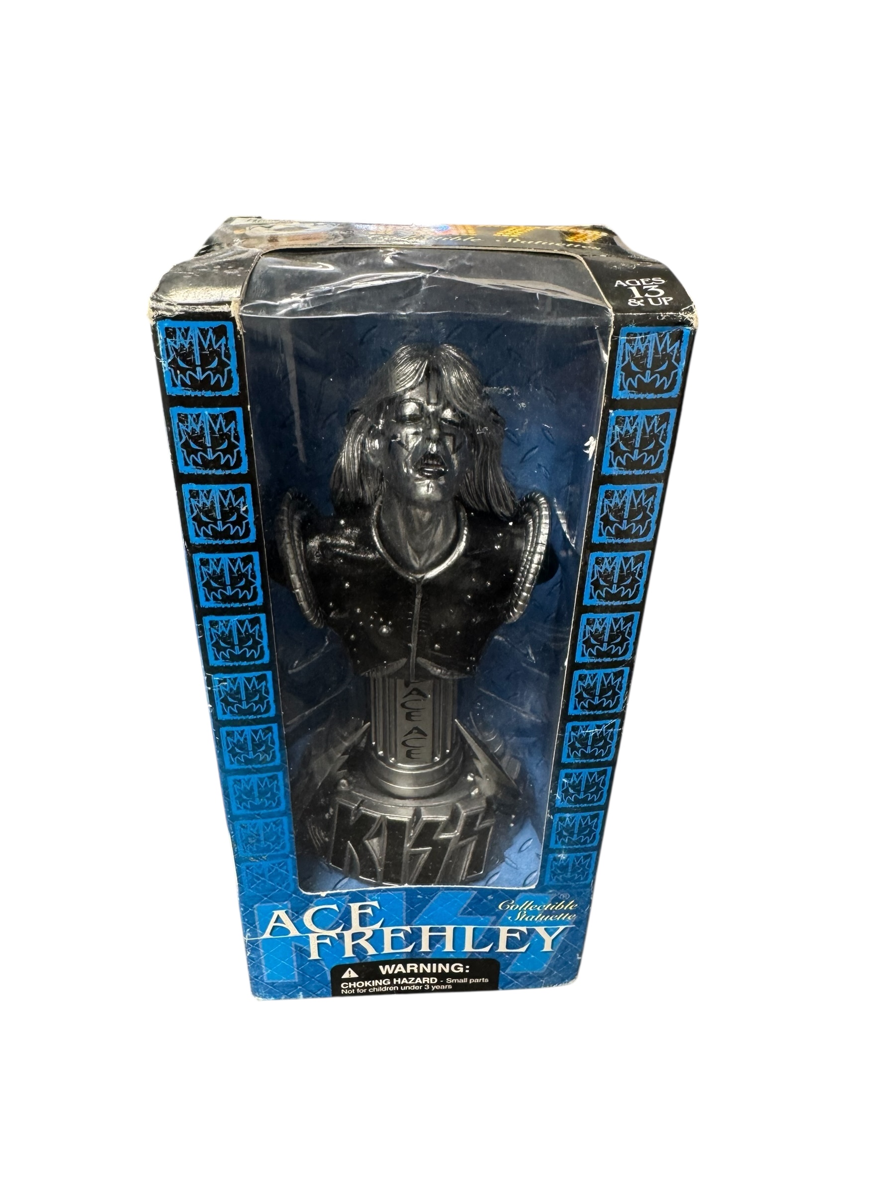 Product photo for New McFarlane Toys Ace Frehley KISS Collectible Statuette-Sealed in Box