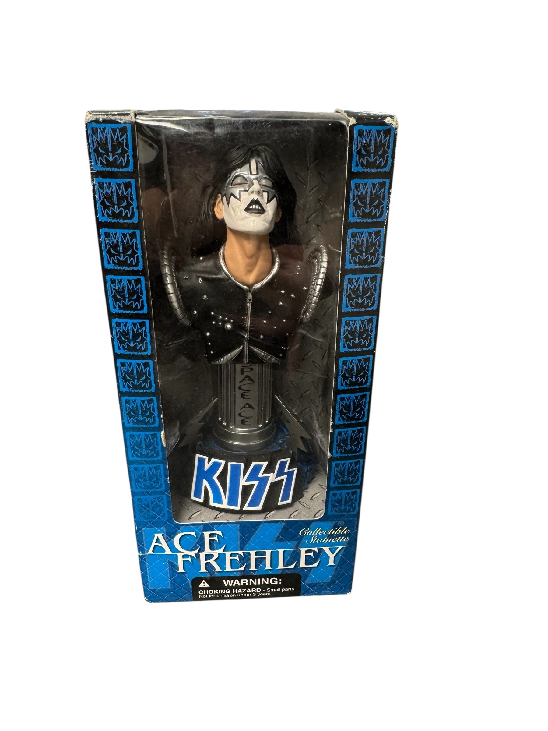Product photo for New McFarlane Toys Ace Frehley KISS Collectible Statuette-Sealed in Box