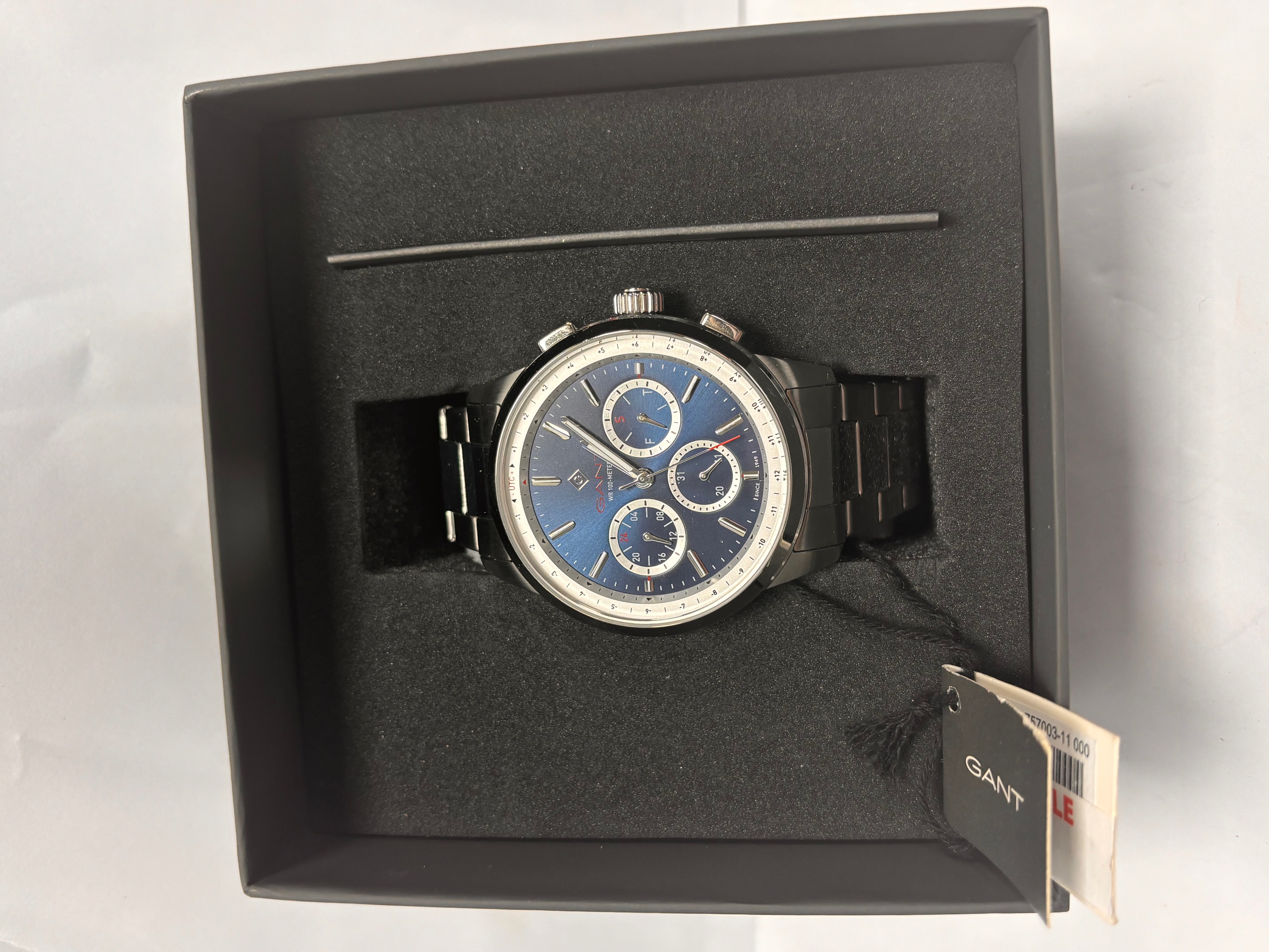 Product photo for gant watch gant watch blue face