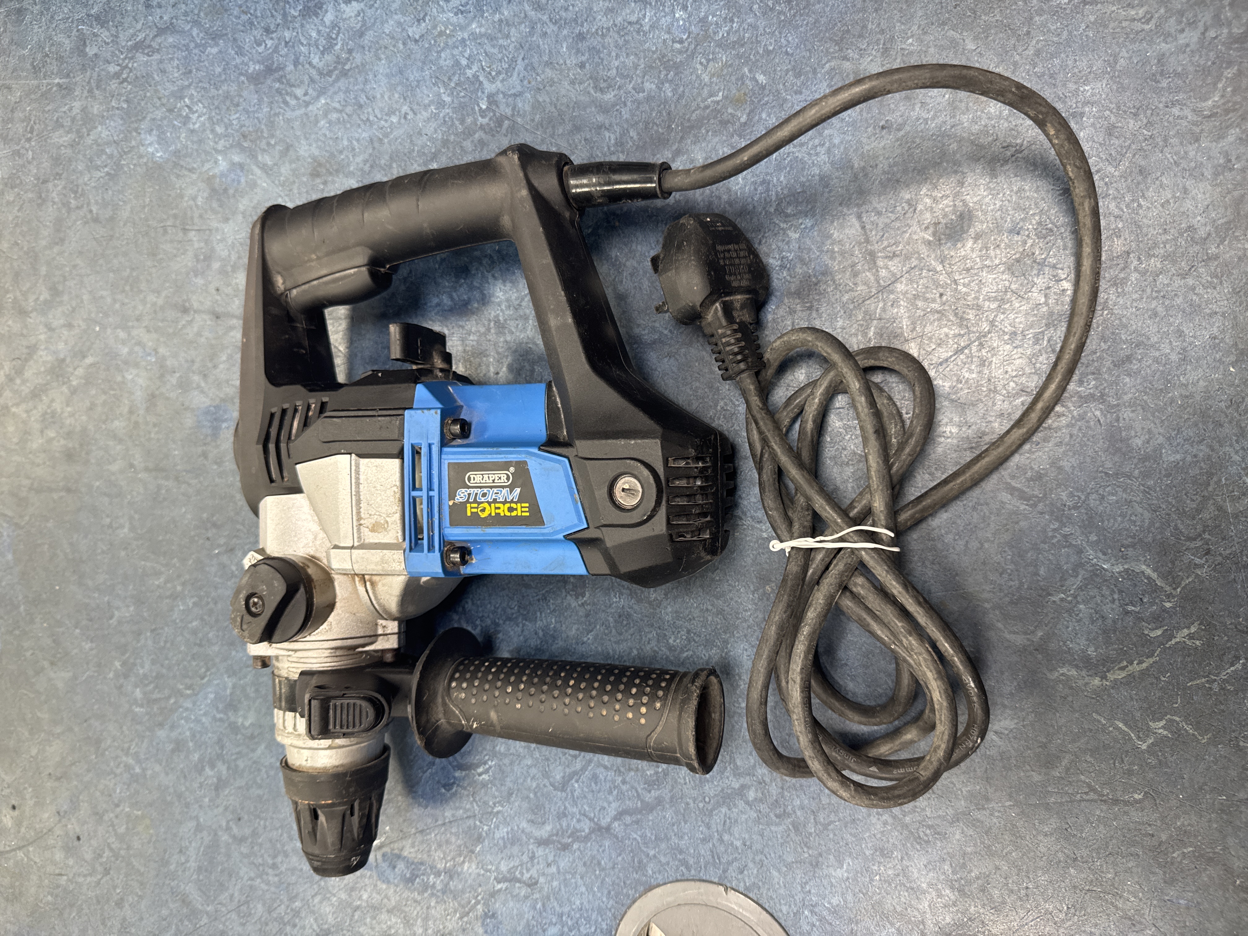 Product photo for Draper Impact Drill SDS Hammer 900w Rotary Breaker 240v