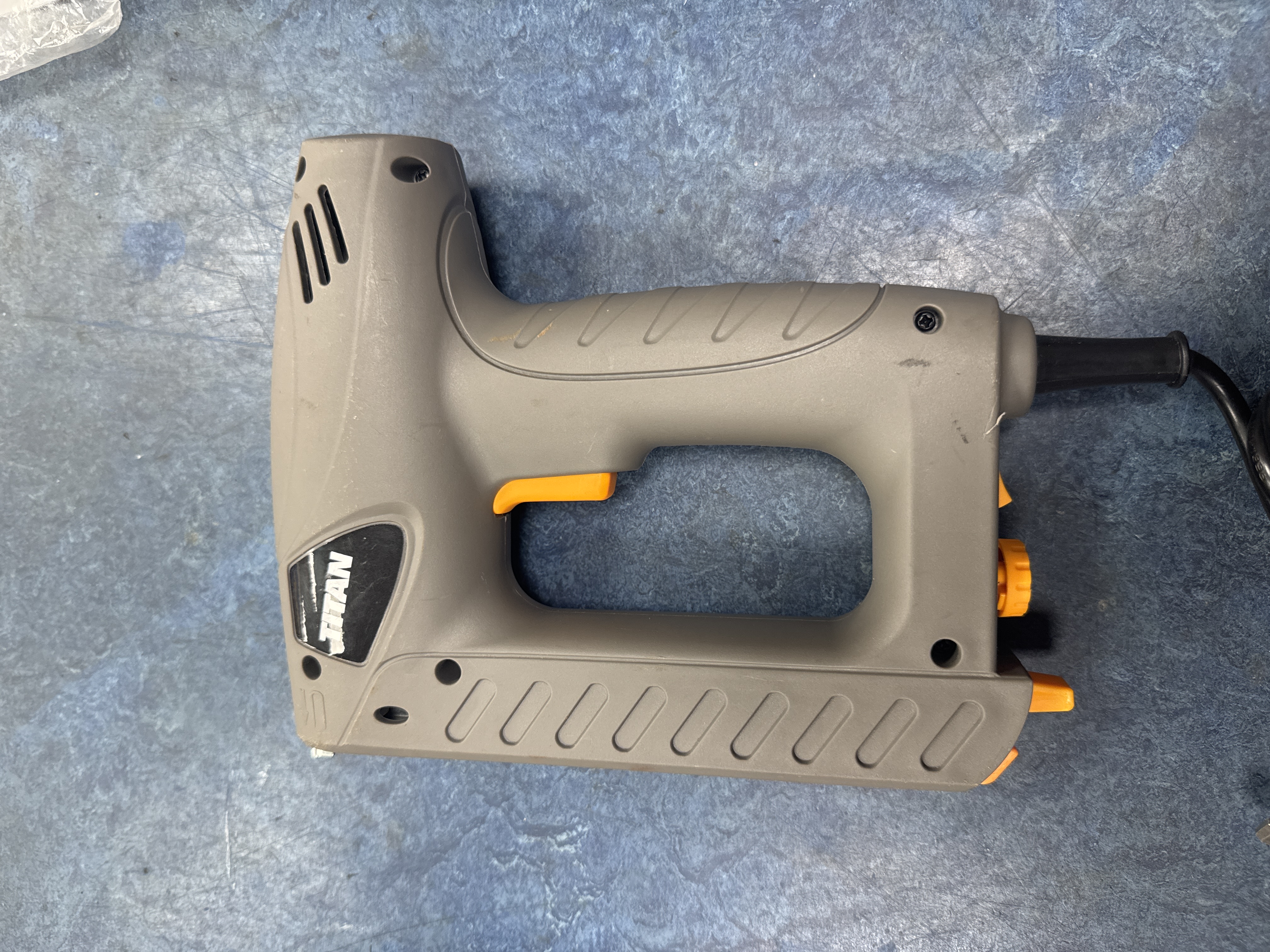 Product photo for Titan 15mm Electric Nailer Stapler Nail Gun