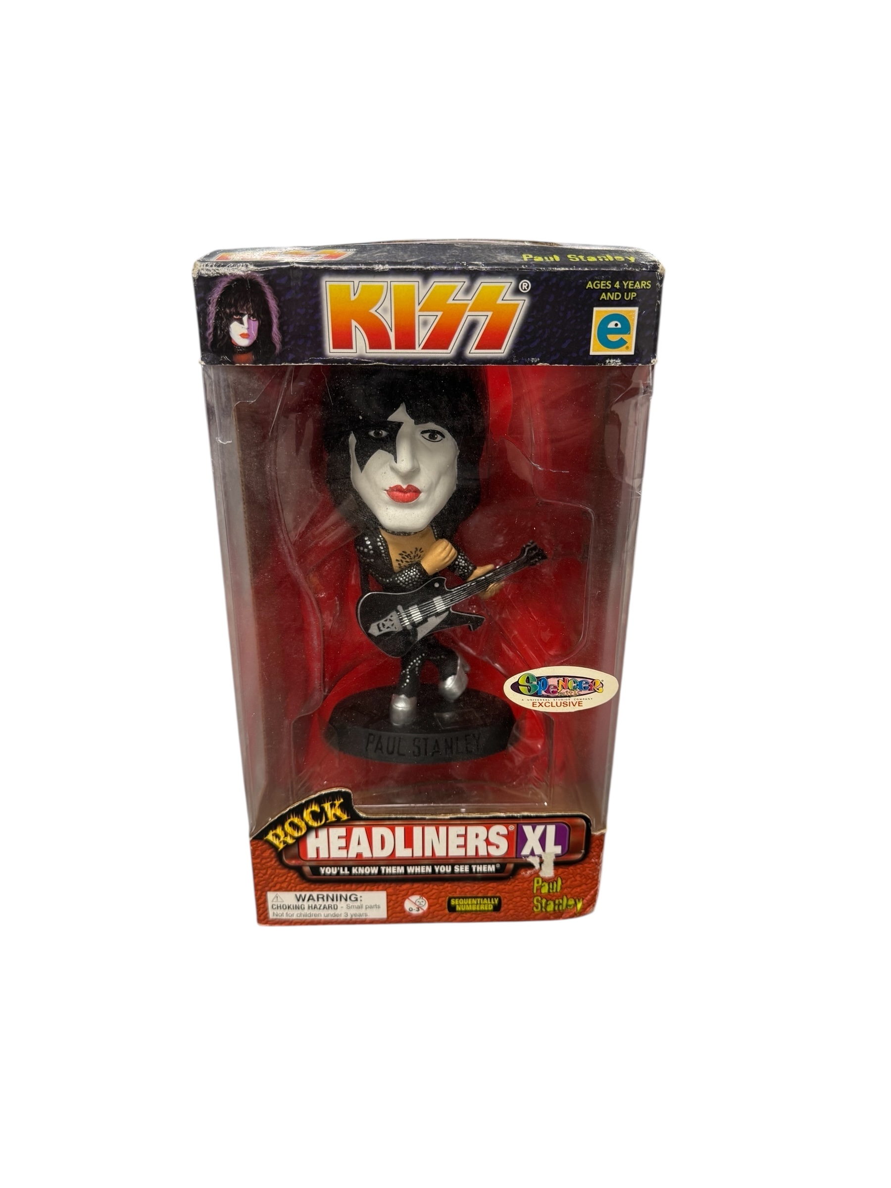 Product photo for KISS: Paul Stanley Figure Rock Headliner XL 1999