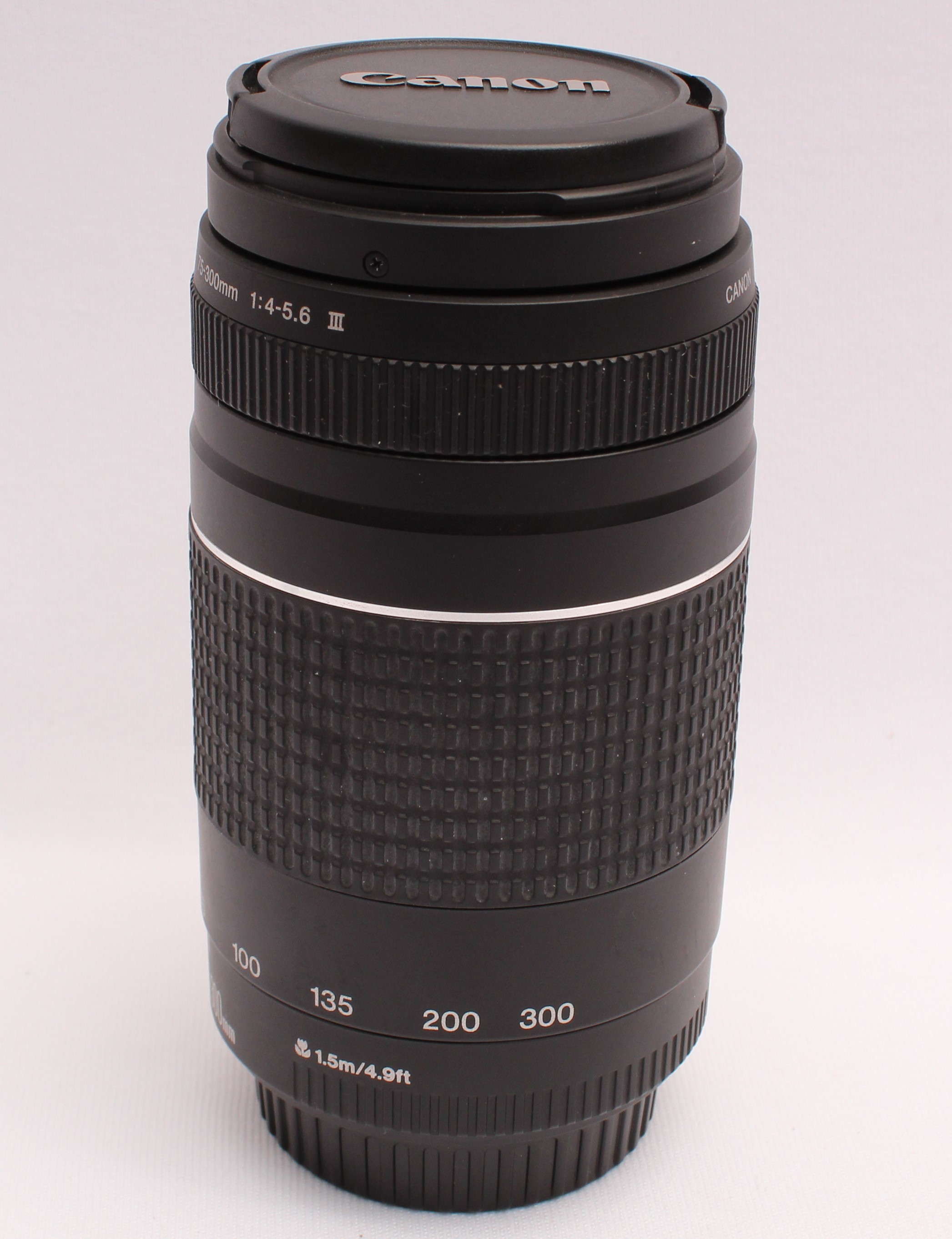 Product photo for Canon EF 75-300mm f4-5.6 III Zoom Lens for DSLR Cameras (U)