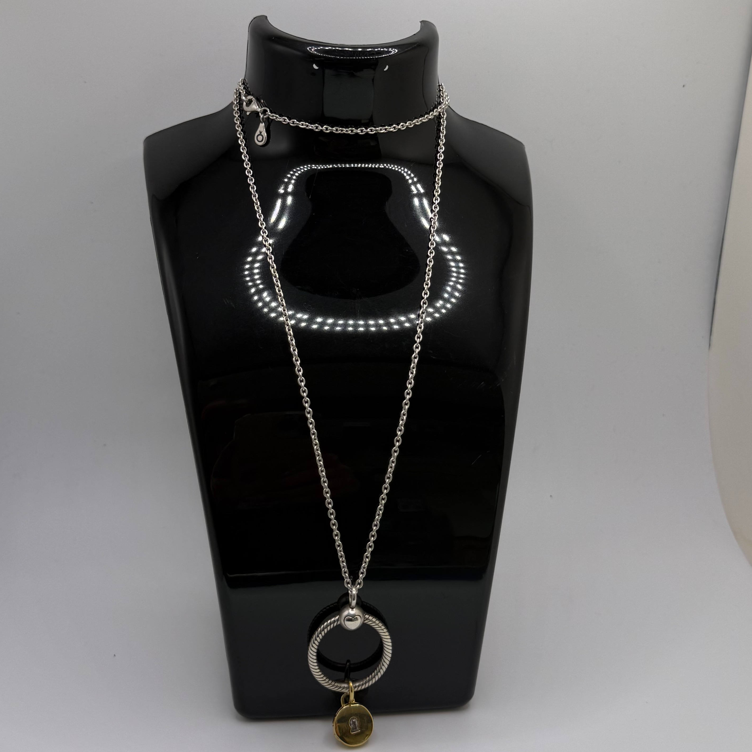 Product photo for Pandora Necklace and Charm