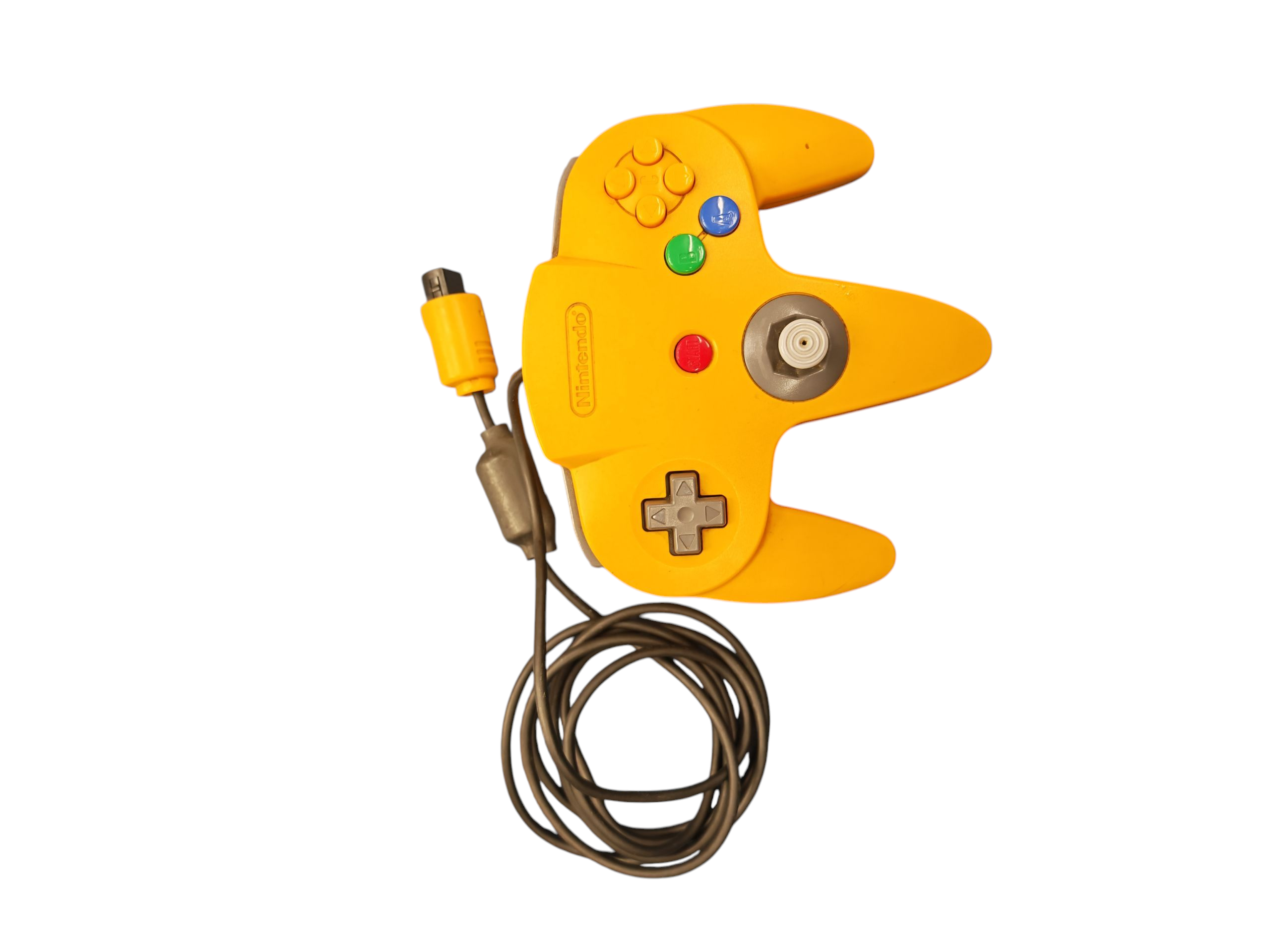 Product photo for Generic N64 Control Pad (Yellow)