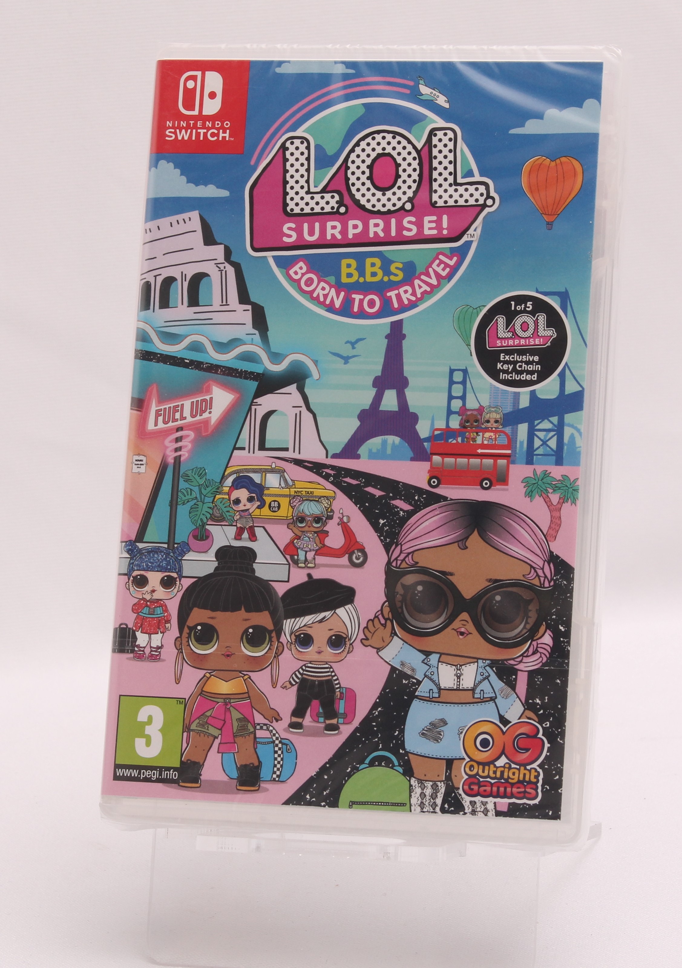 Product photo for Nintendo LOL Suprise B.B.s Born To Travel Switch Video Game - New
